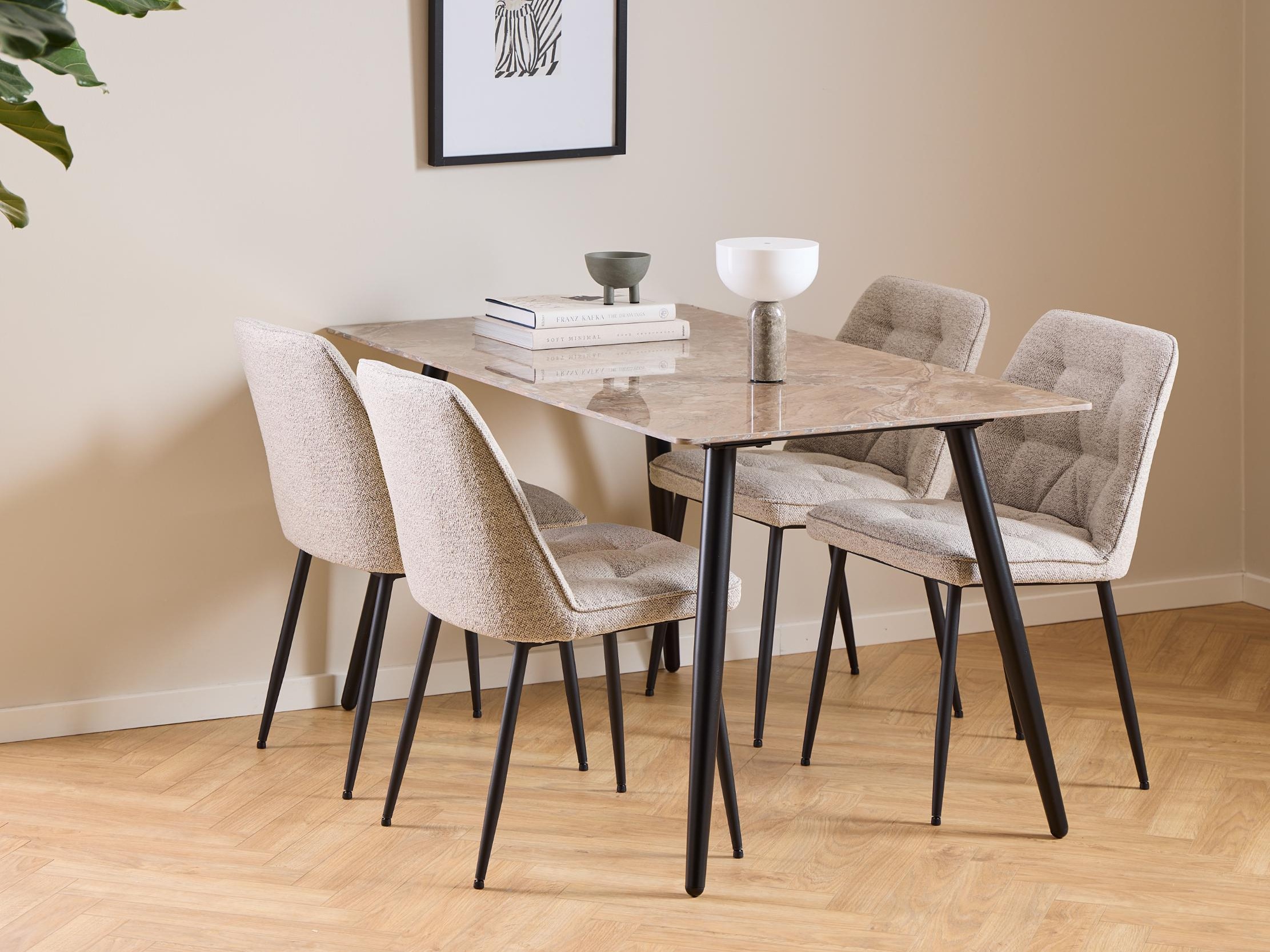 Set de mese Norsica 1012 (Bej + Negru)