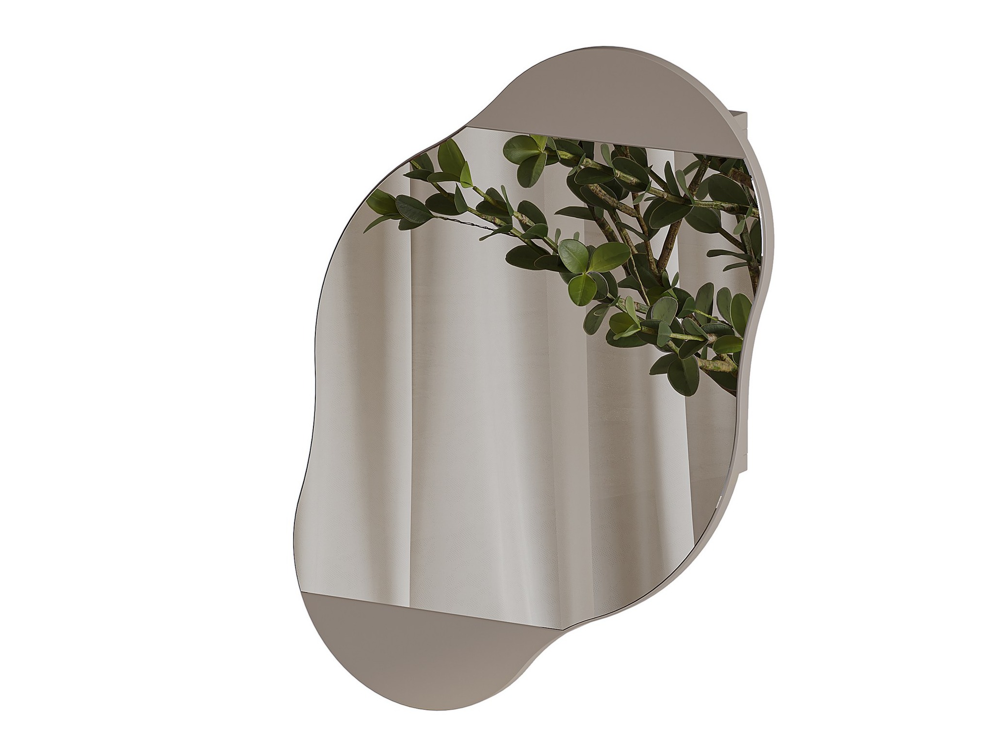 Dulap de baie cu oglindă Kailua 2711 (Taupe)