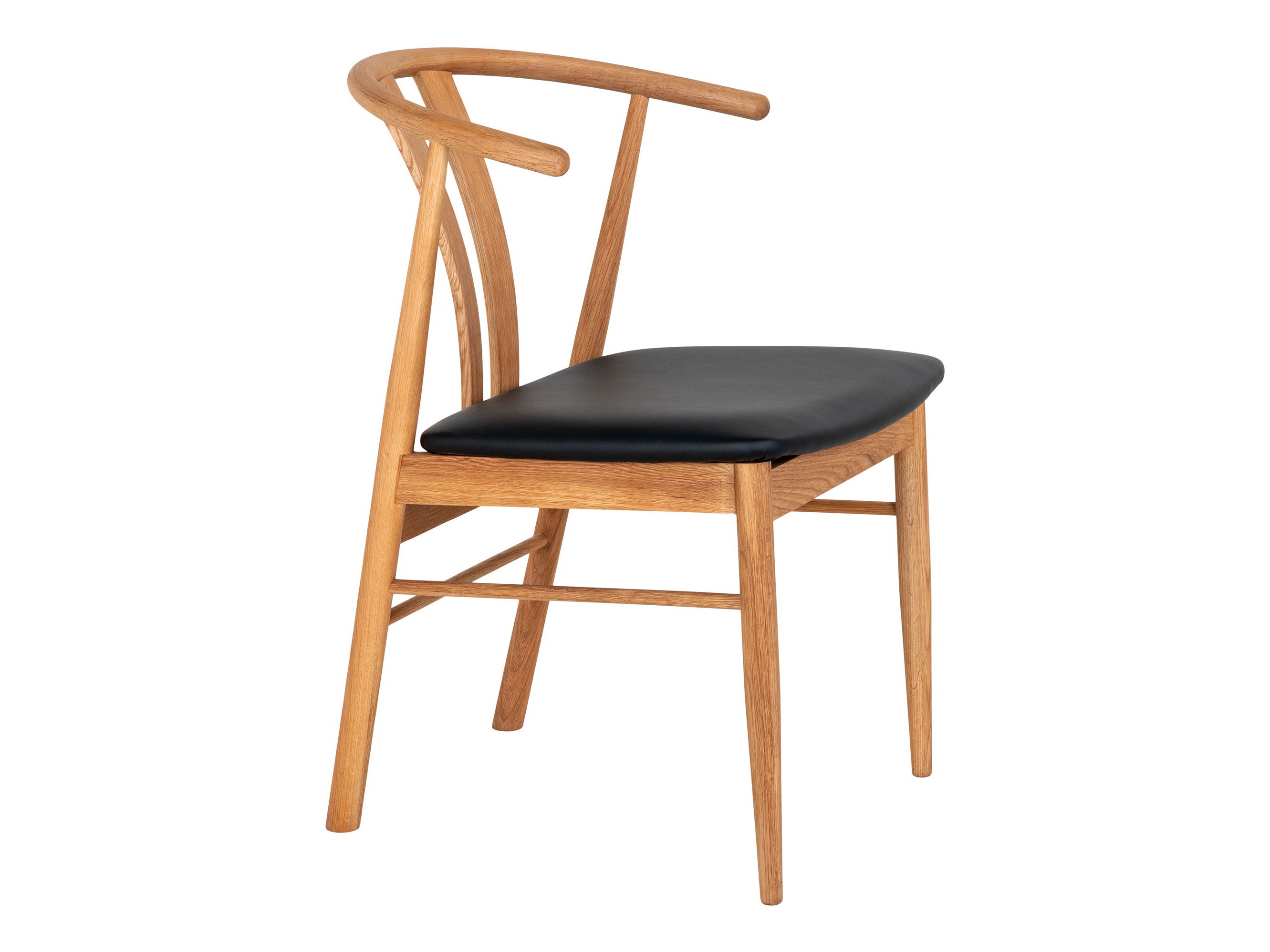 Scaun Brea 224 (Negru + Stejar)