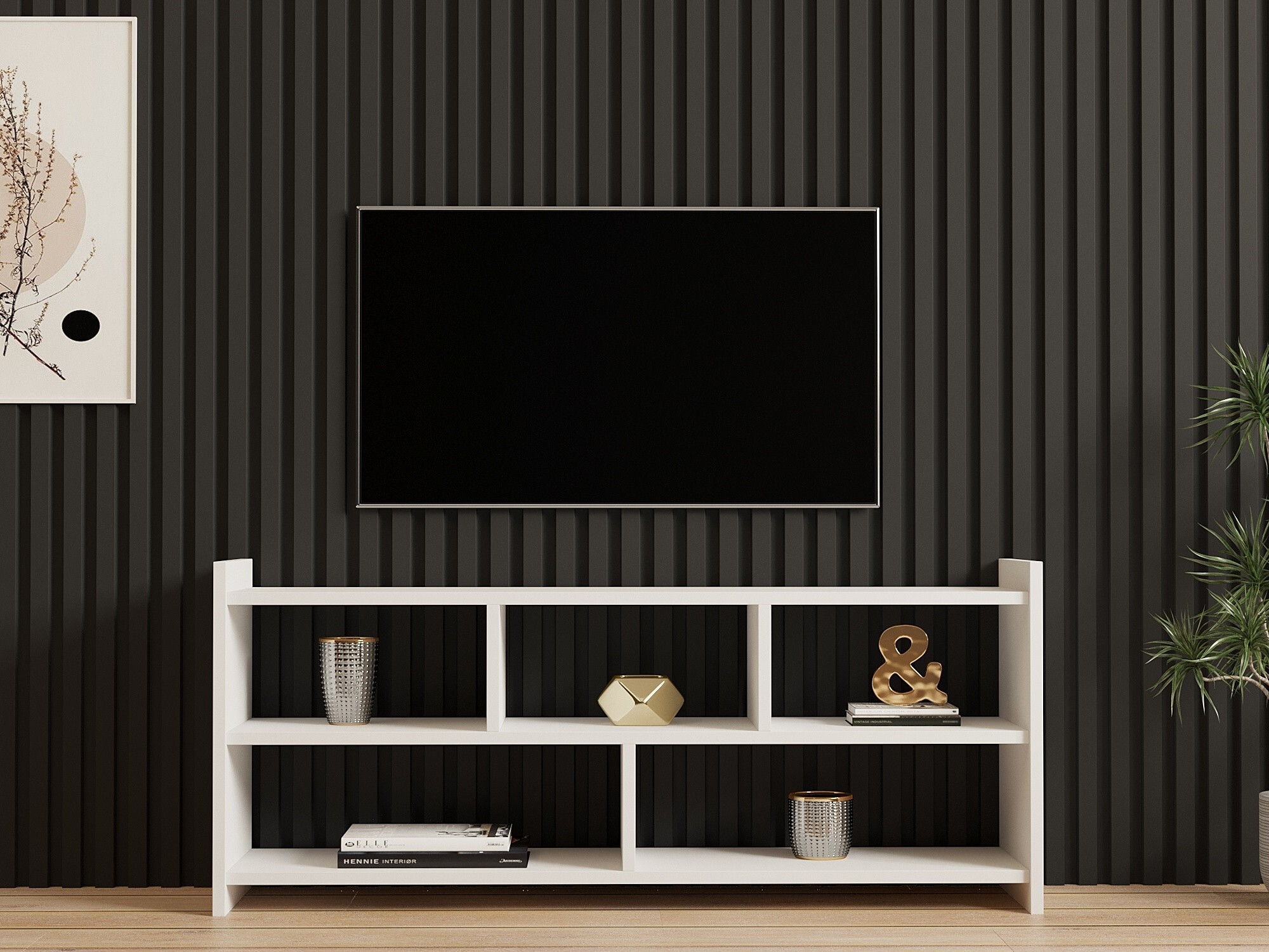 Comodă TV Kailua 2718 (Alb)