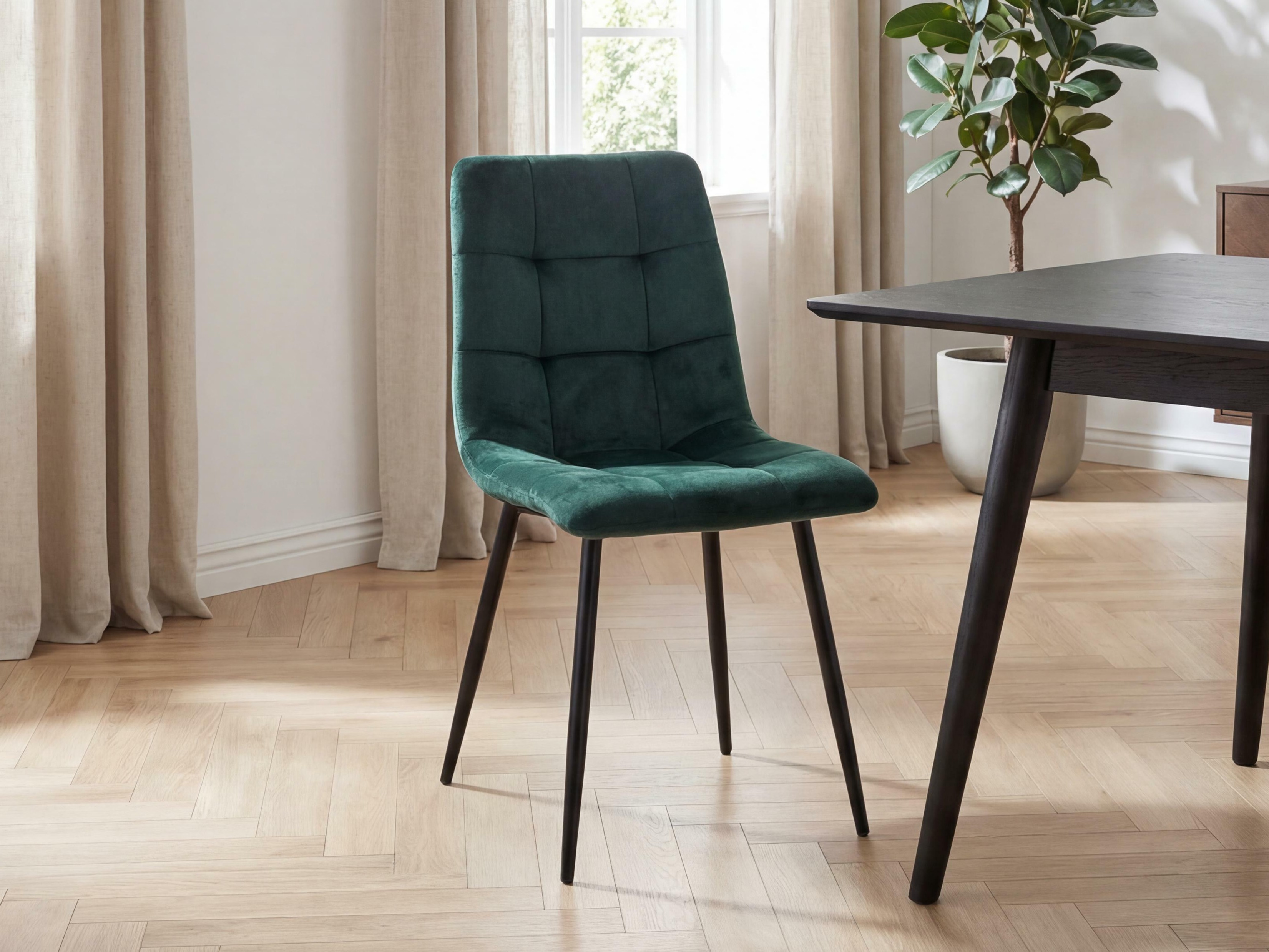 Scaun Brea 227 (Negru + Verde)