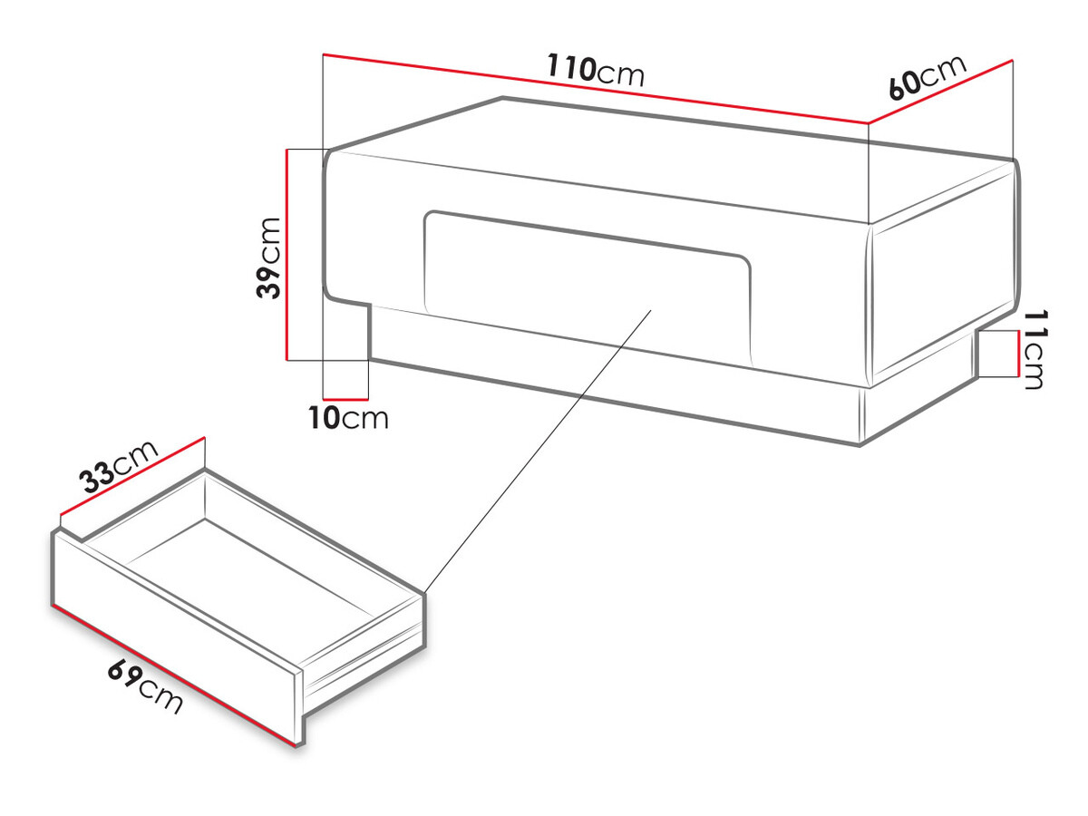 Măsuță de cafea SR10624