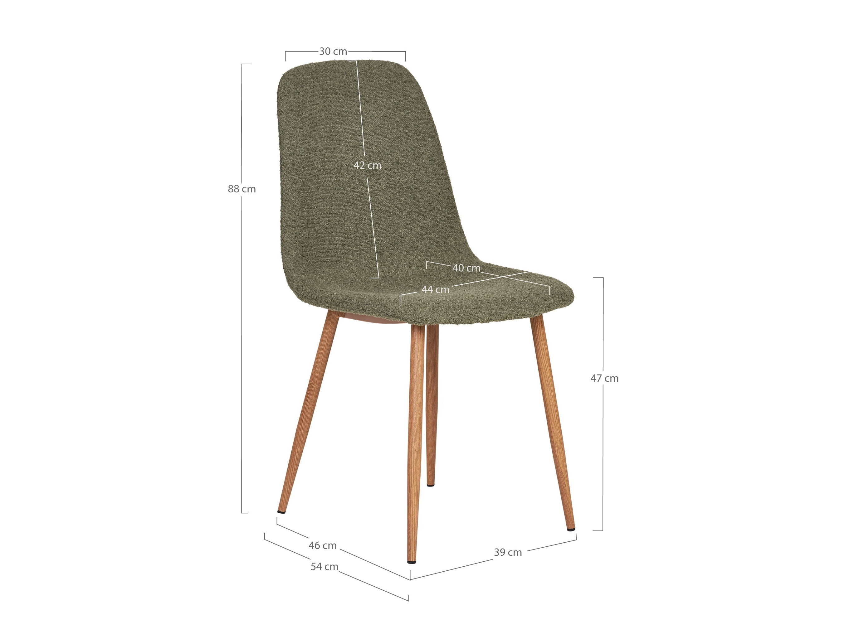 Scaun Brea 237 (Maro deschis)
