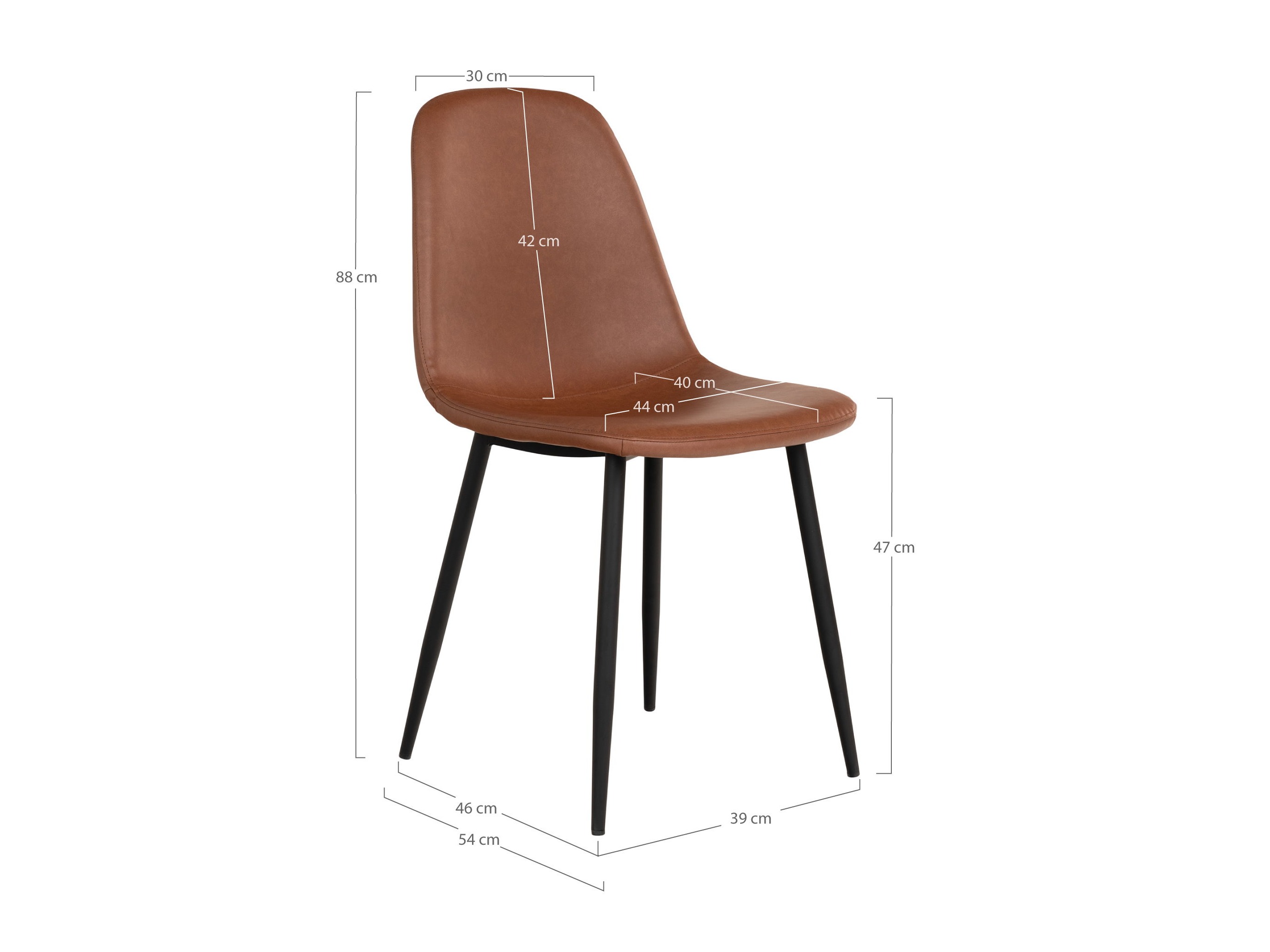 Scaun Brea 237 (Maro)