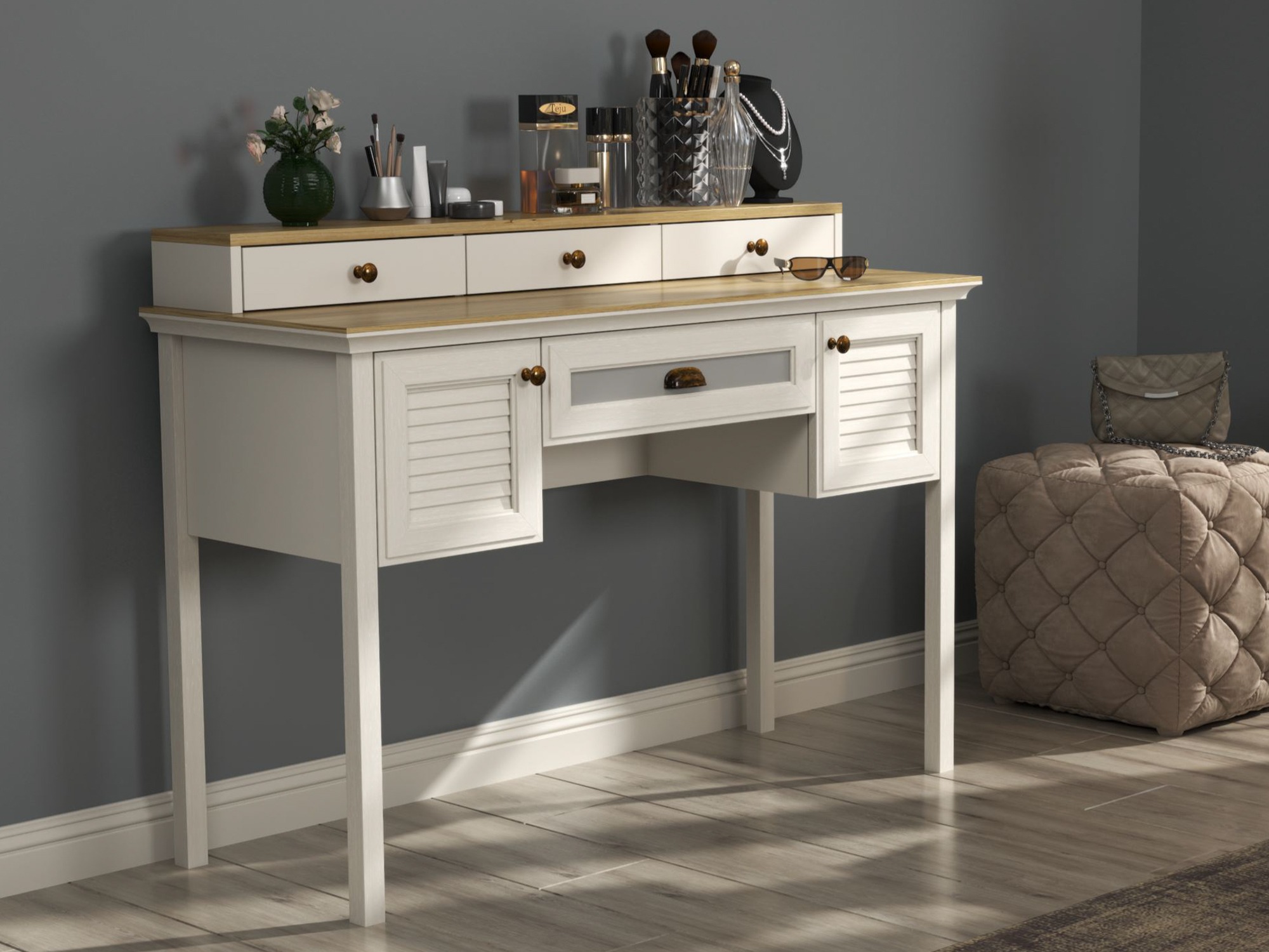 Măsuță de machiaj Melvero 114