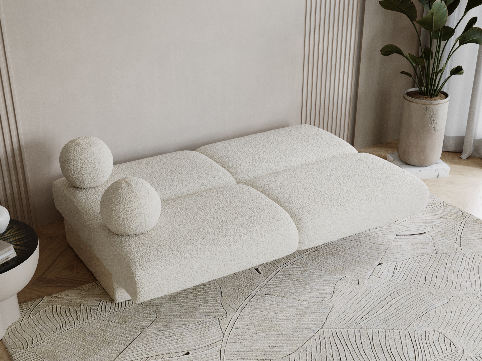 Canapea extensibilă SR10688 cu ambalaj deteriorat