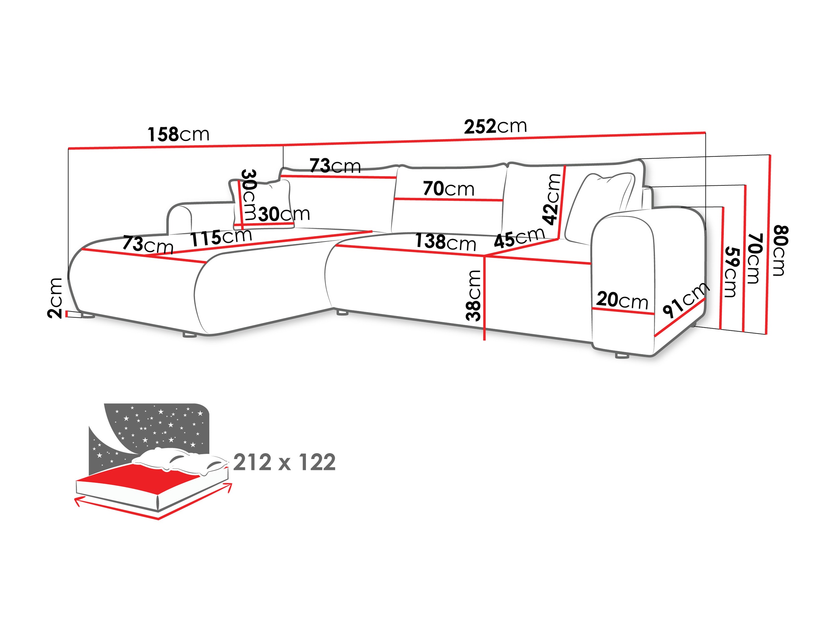 Colțar SR10683 cu ambalaj deteriorat