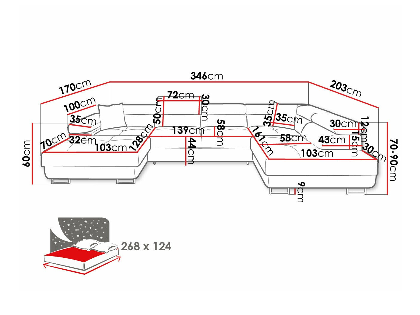 Colțar SR10686 cu ambalaj deteriorat