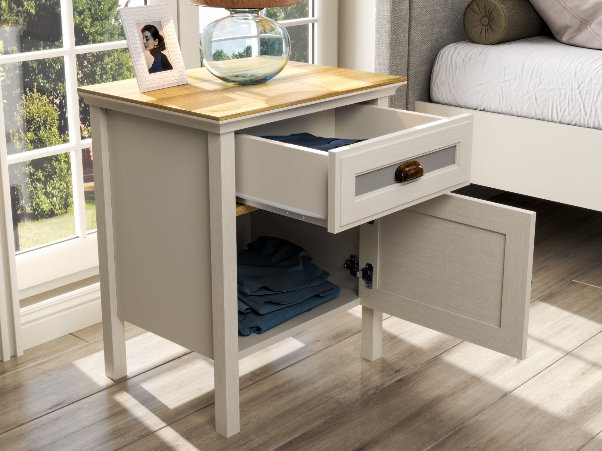 Noptieră Melvero 122