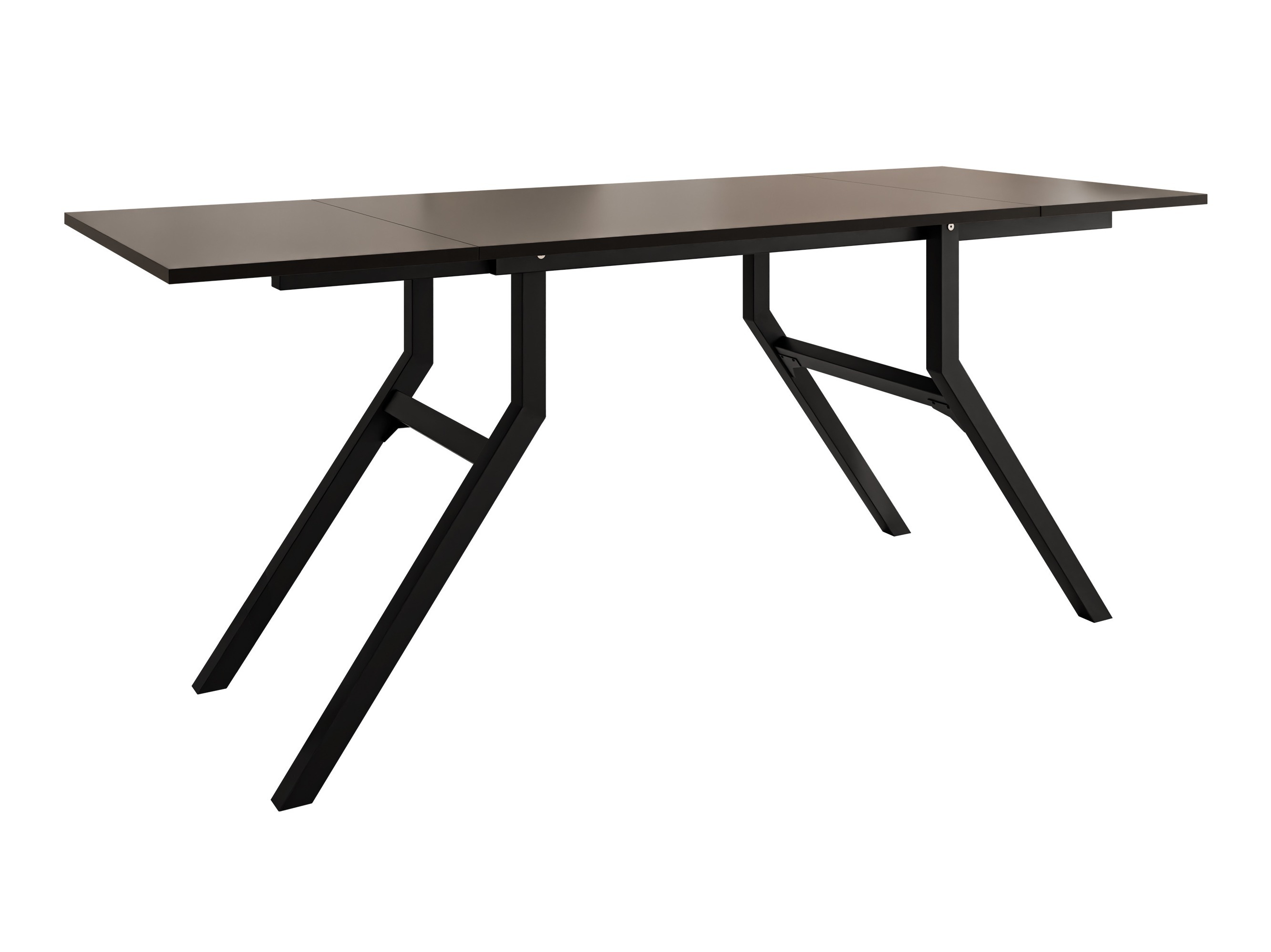 Măsuță de cafea extensibila Oswego 151 (Negru)