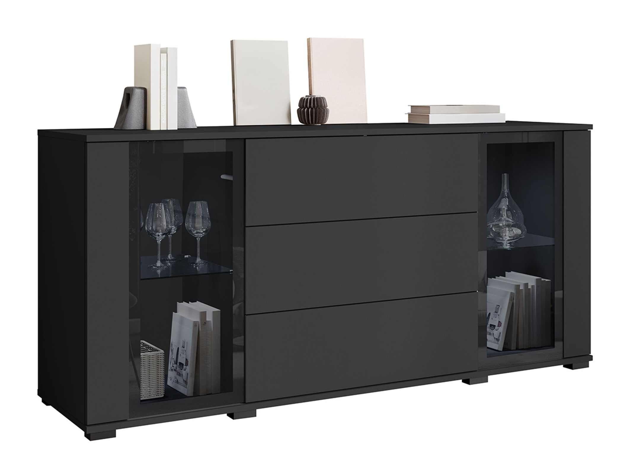 Comodă Torcame 101 (Negru)