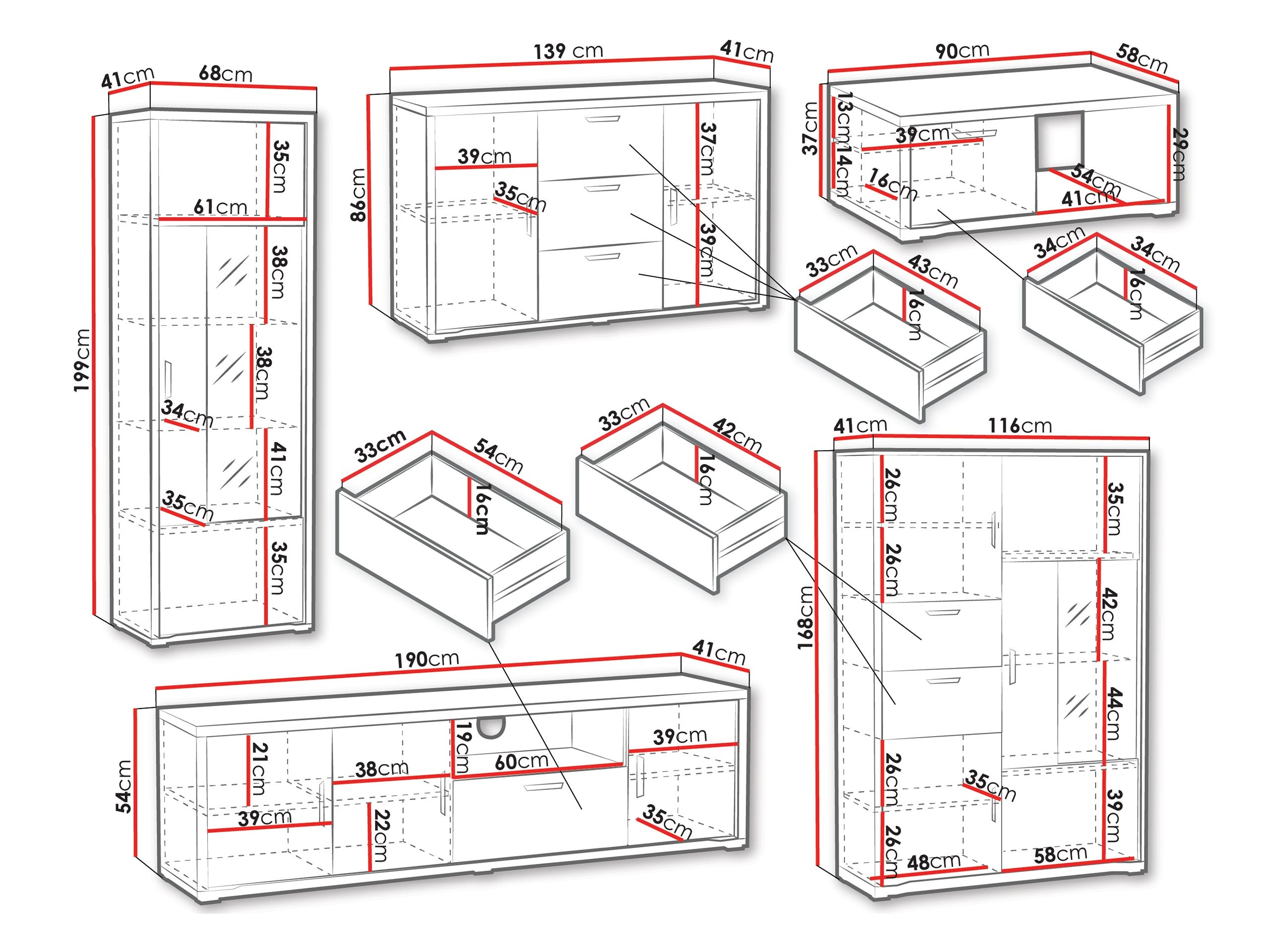 Set de living Elisale 110