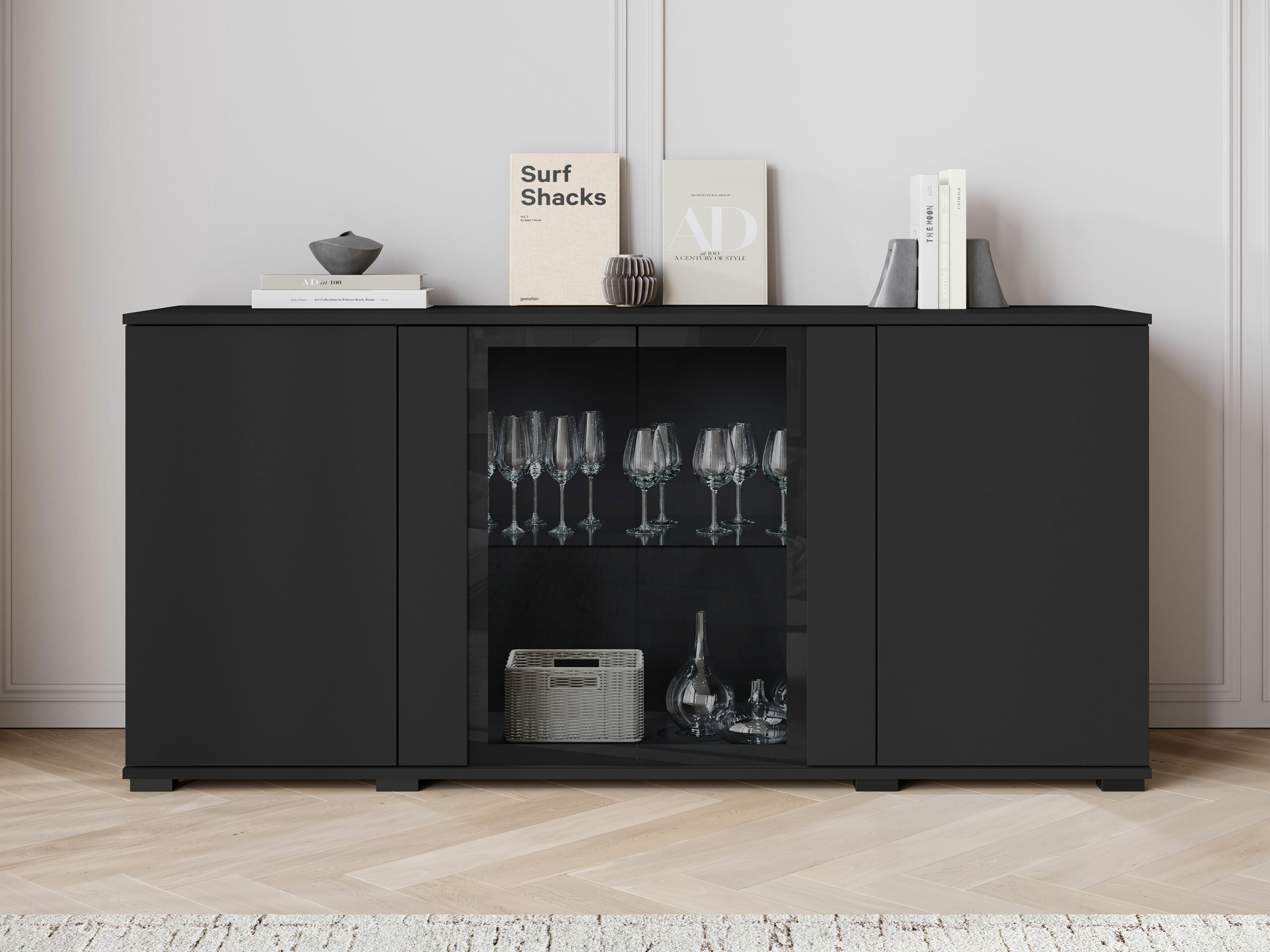 Bufet Torcame 102 (Negru)