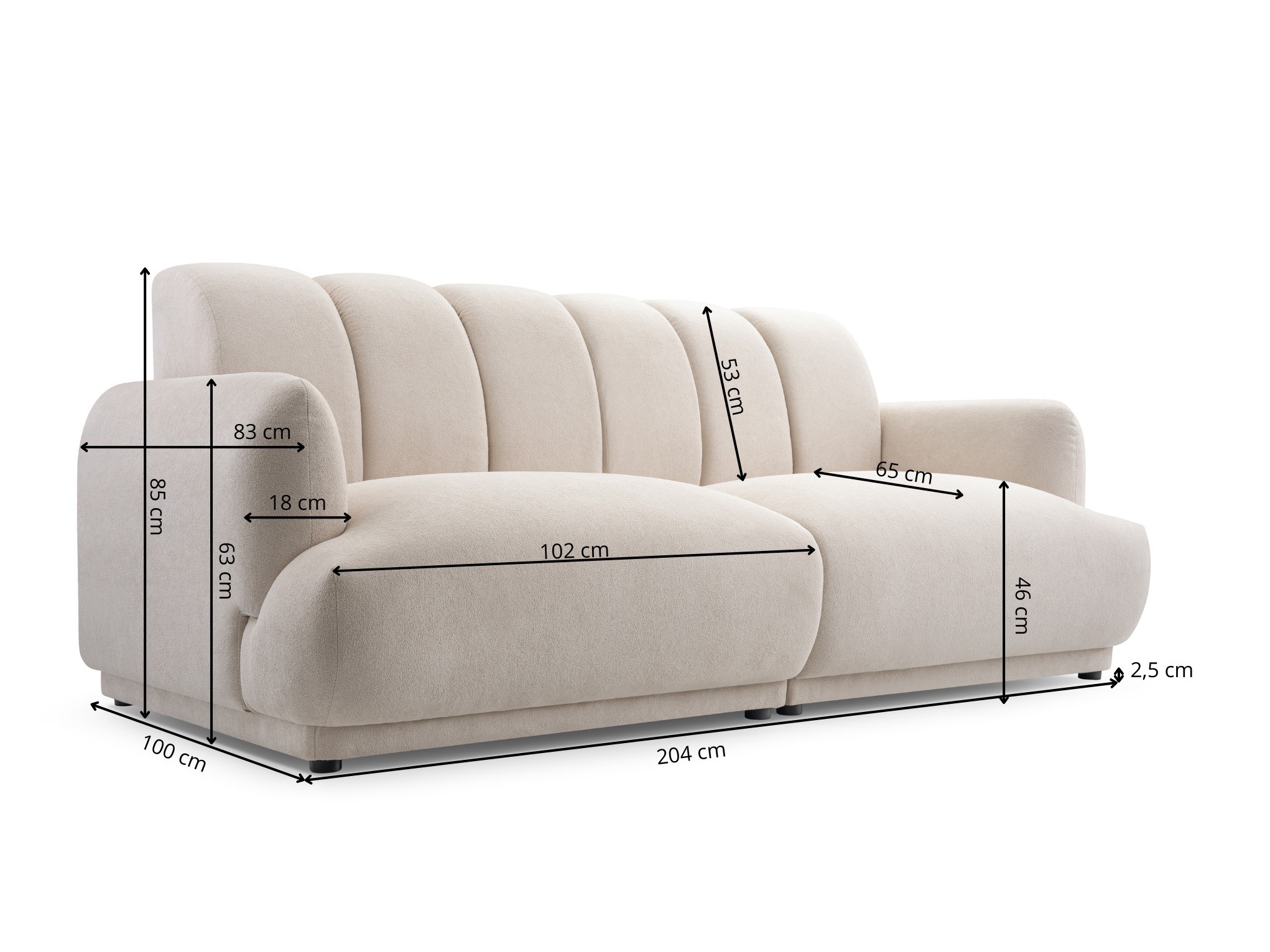 Canapea Lufkin 143 (Gerra 125)