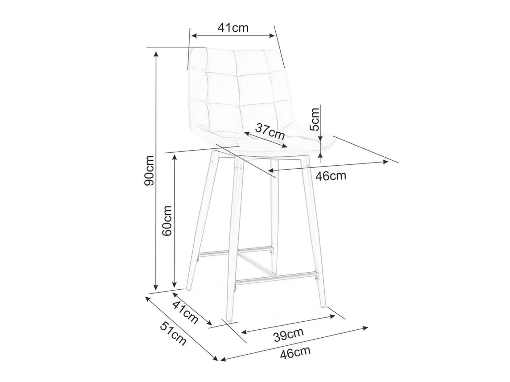 Scaun de bar SR10737