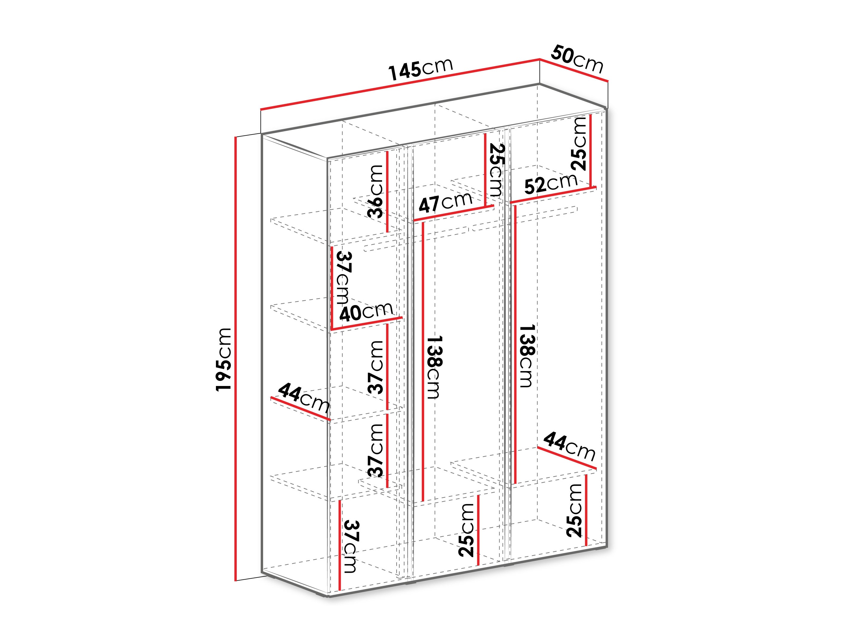 Dulap Fiosono 100 (Bej + Stejar deschis)