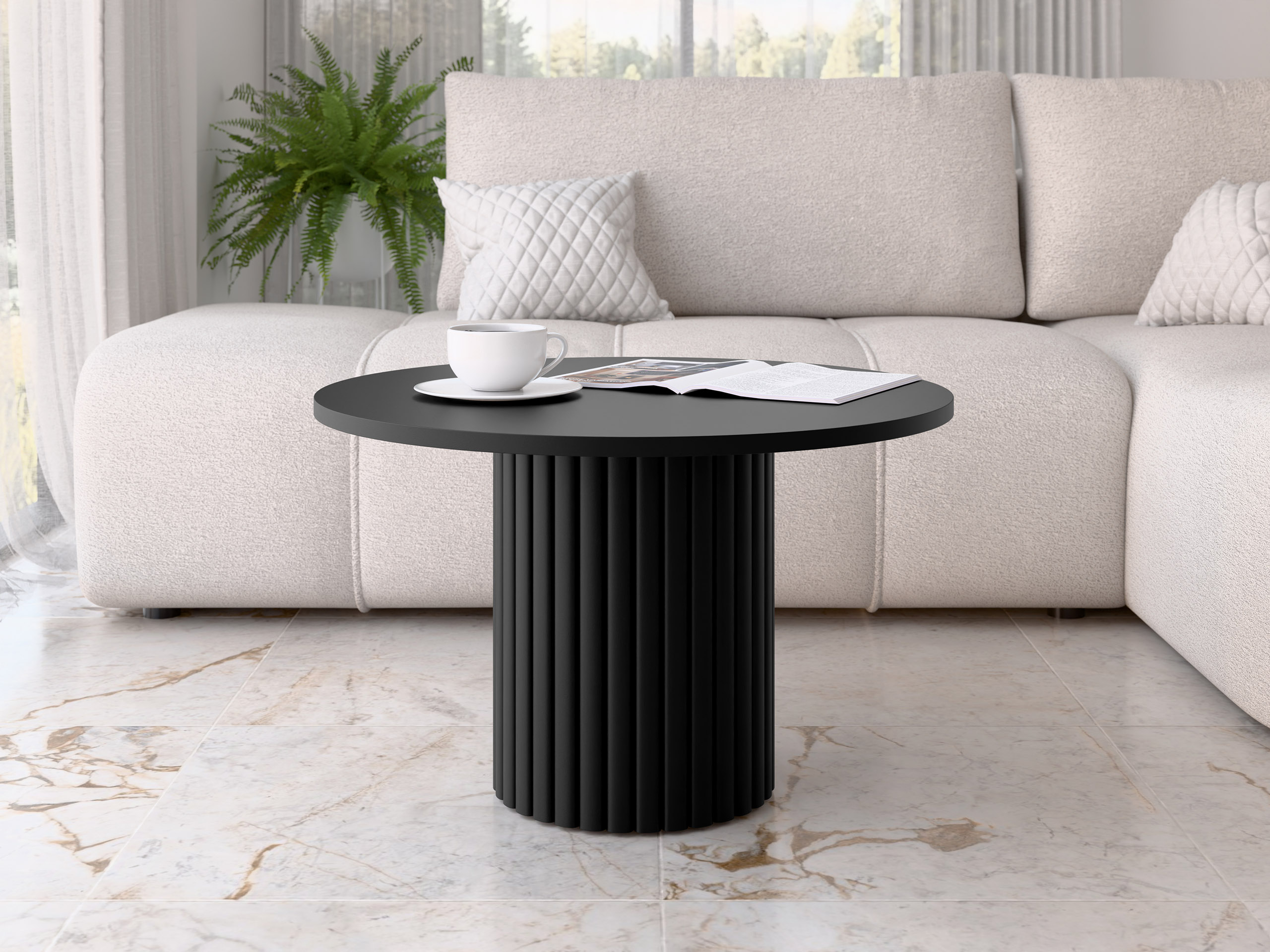 Măsuță de cafea Dearborn 107 (Negru)
