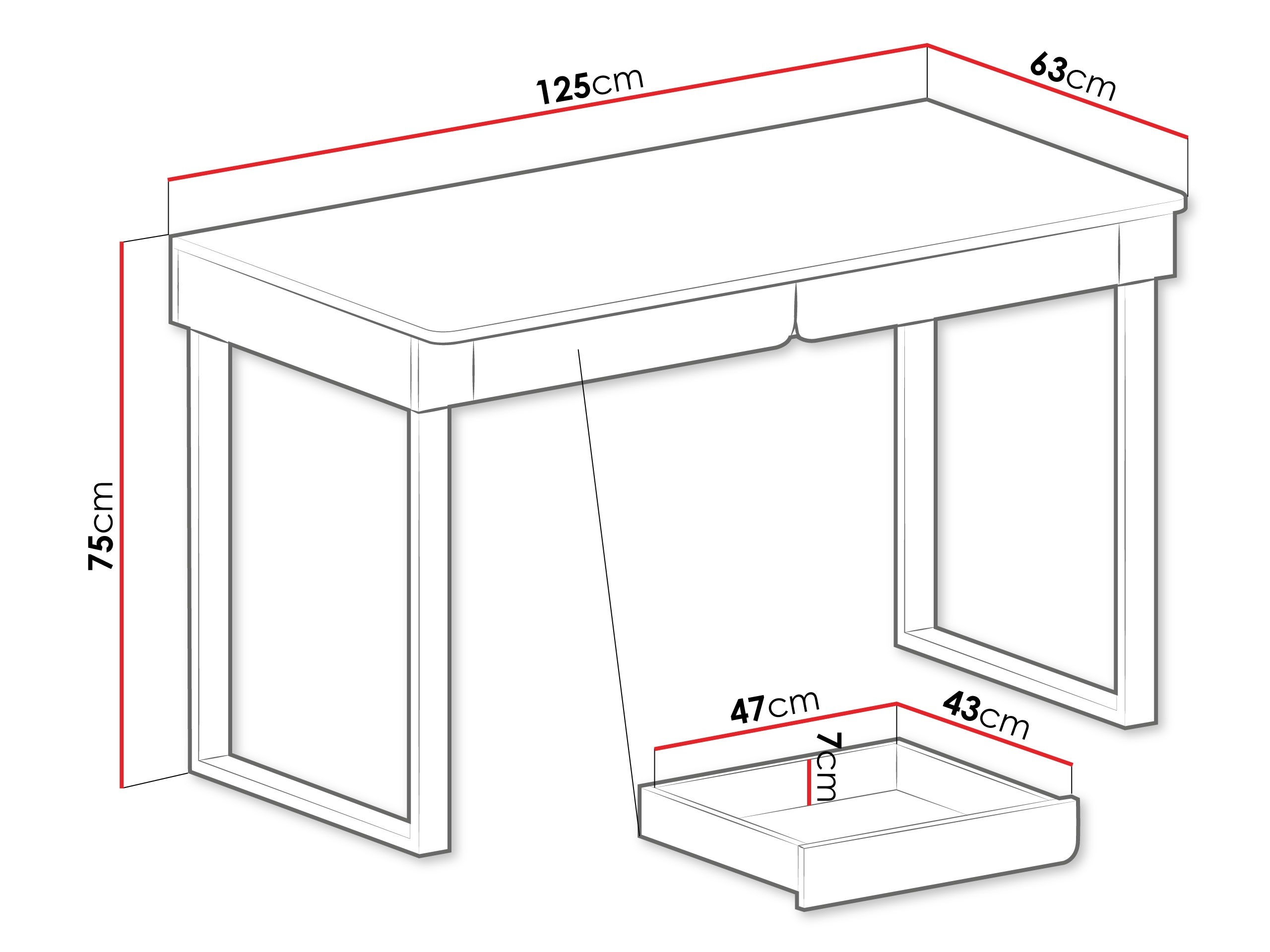 Birou Fiosono 109 (Verde prăfuit + Stejar)