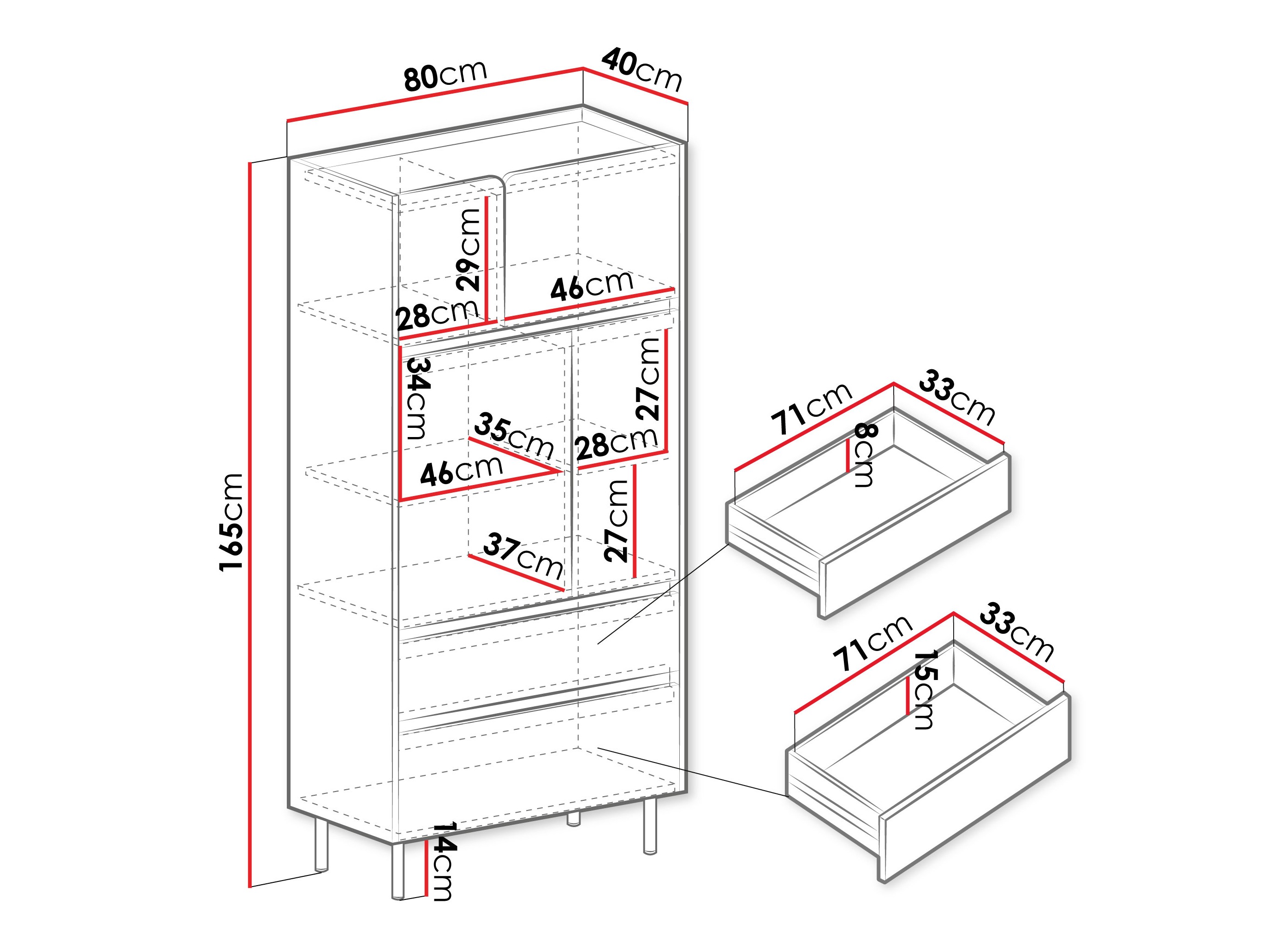 Raft Fiosono 104 (Verde prăfuit + Stejar)