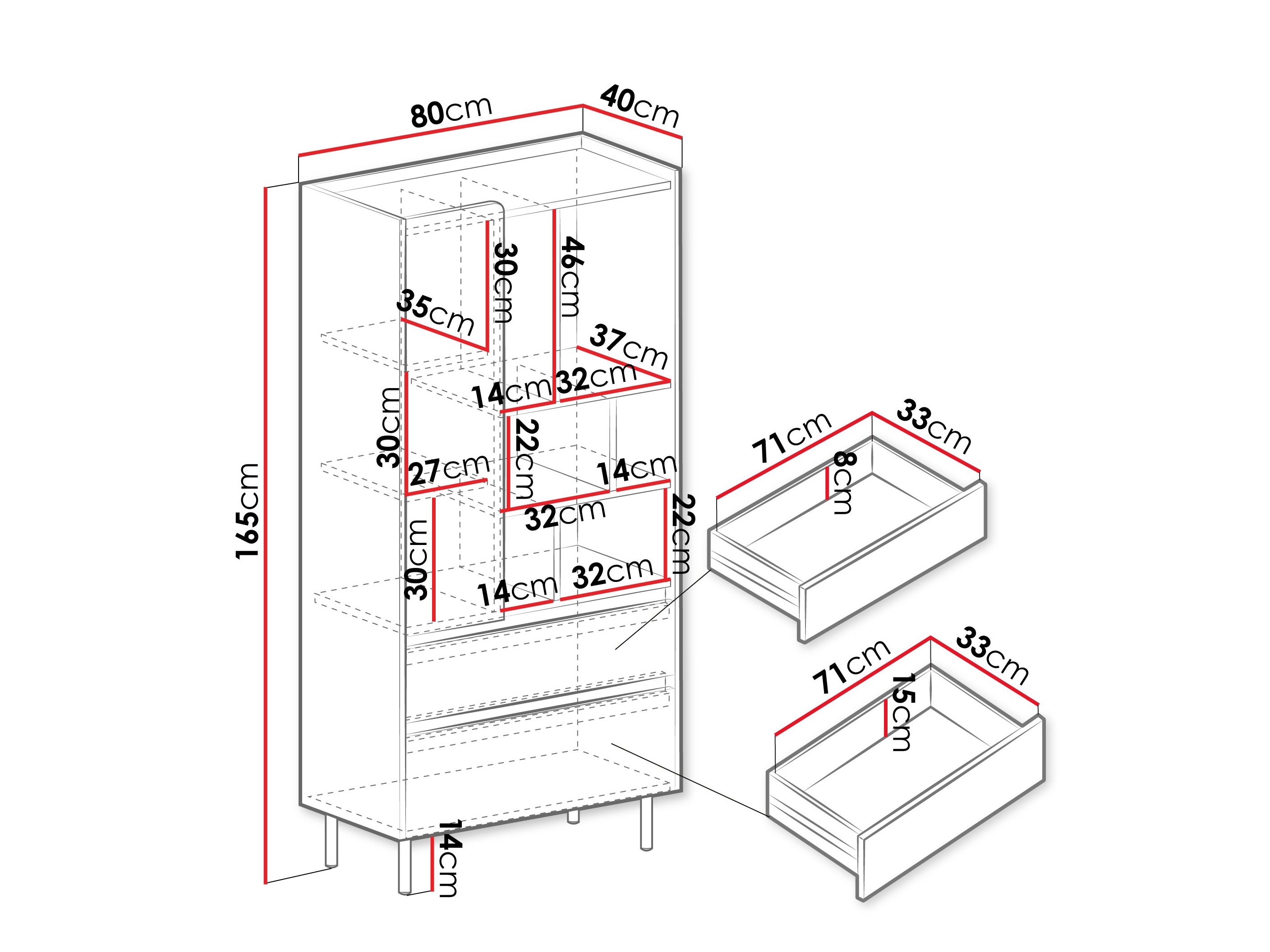 Raft Fiosono 105 (Eucalipt + Stejar)