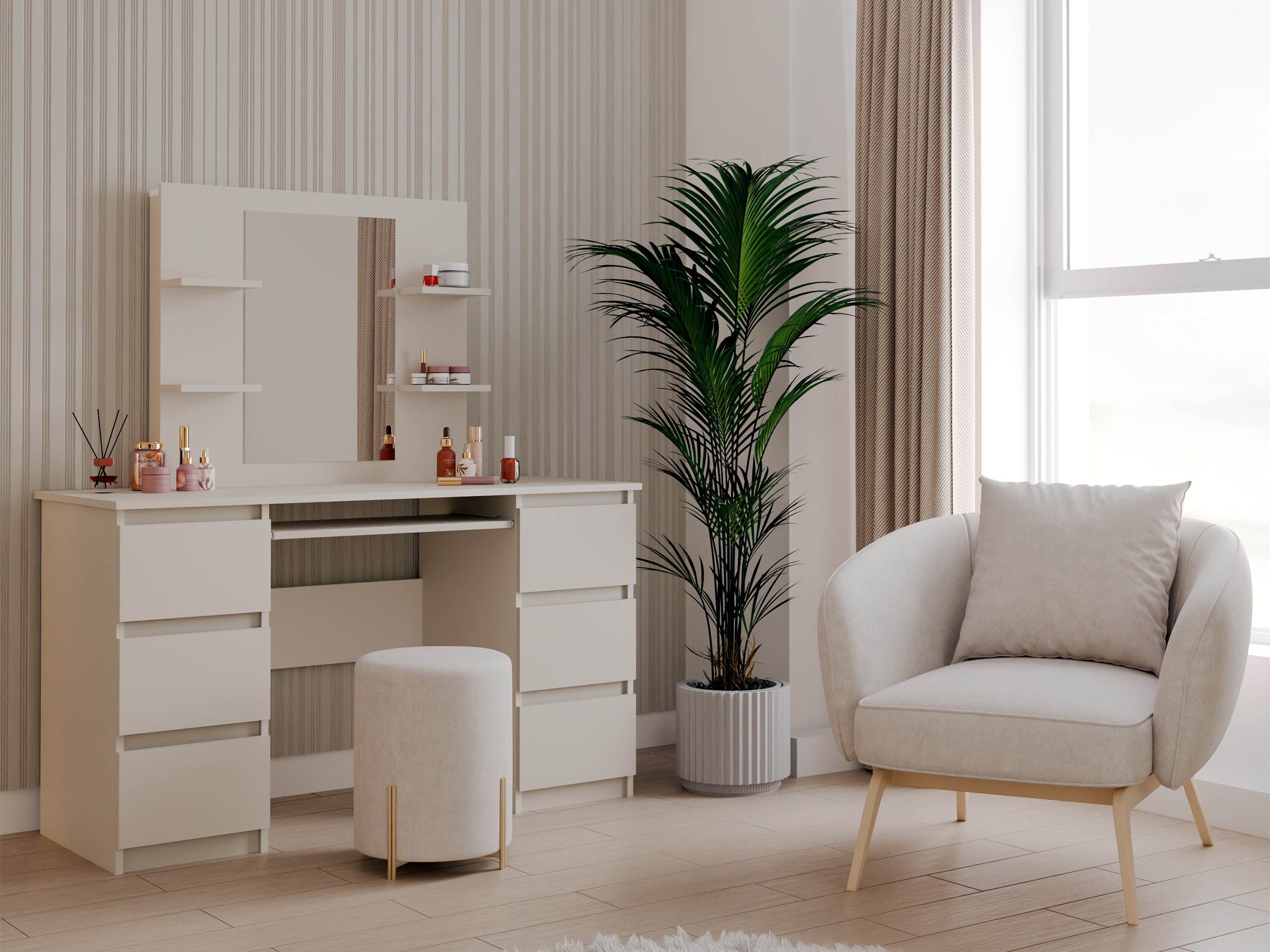 Măsuță de machiaj Mandeville 359 (Cașmir)