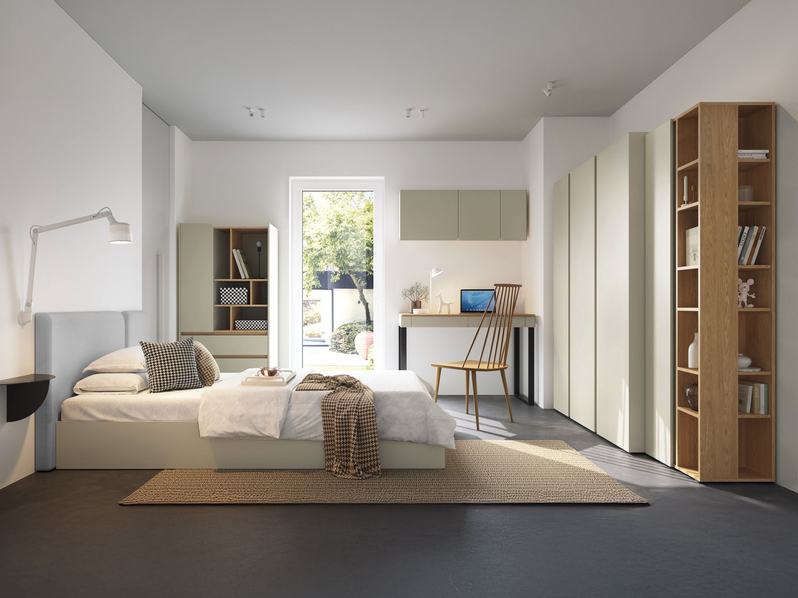 Set de mobilier Fiosono 114 (Eucalipt + Stejar)