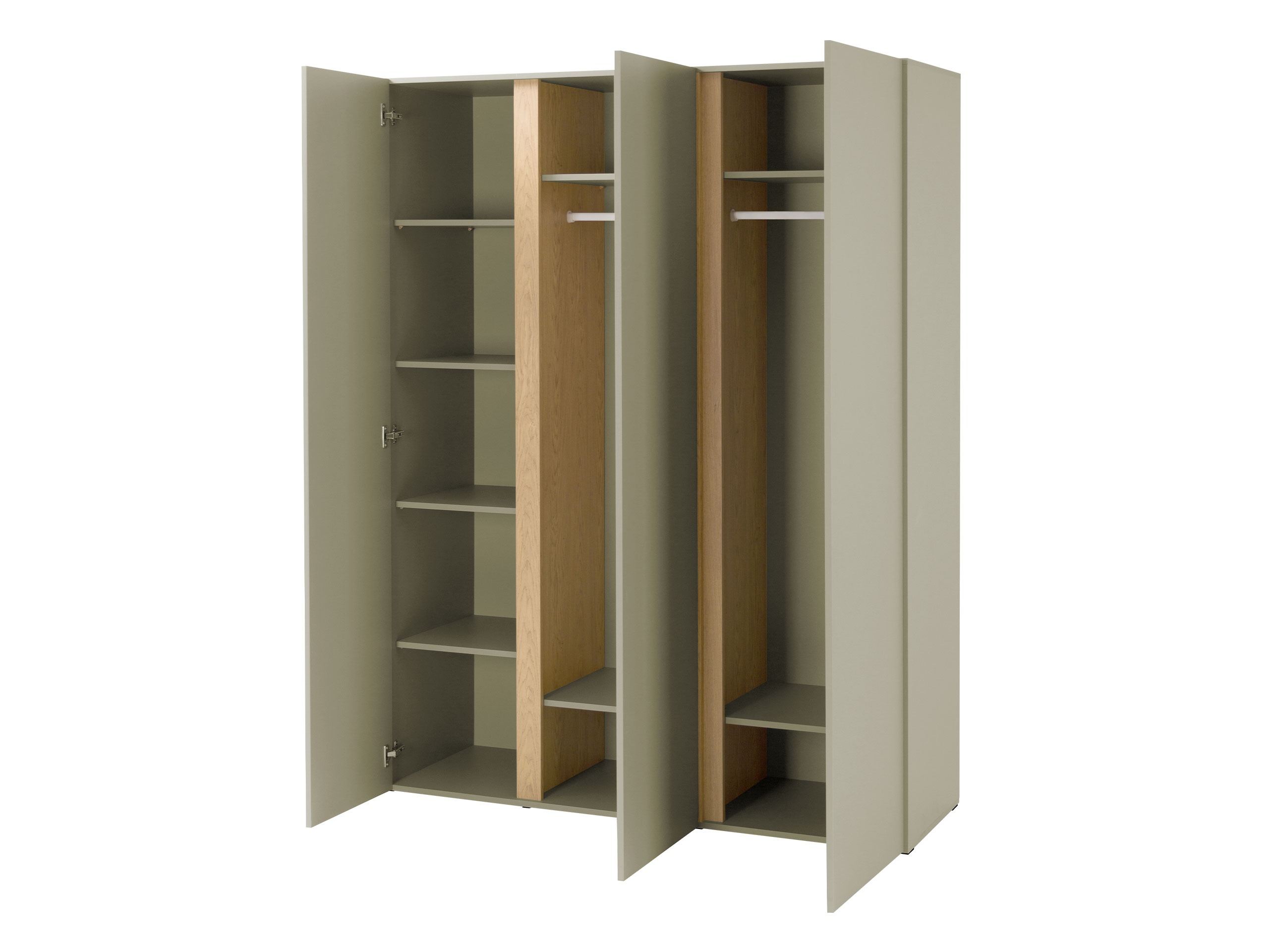 Set dormitor Fiosono 113 (Bej + Stejar deschis)