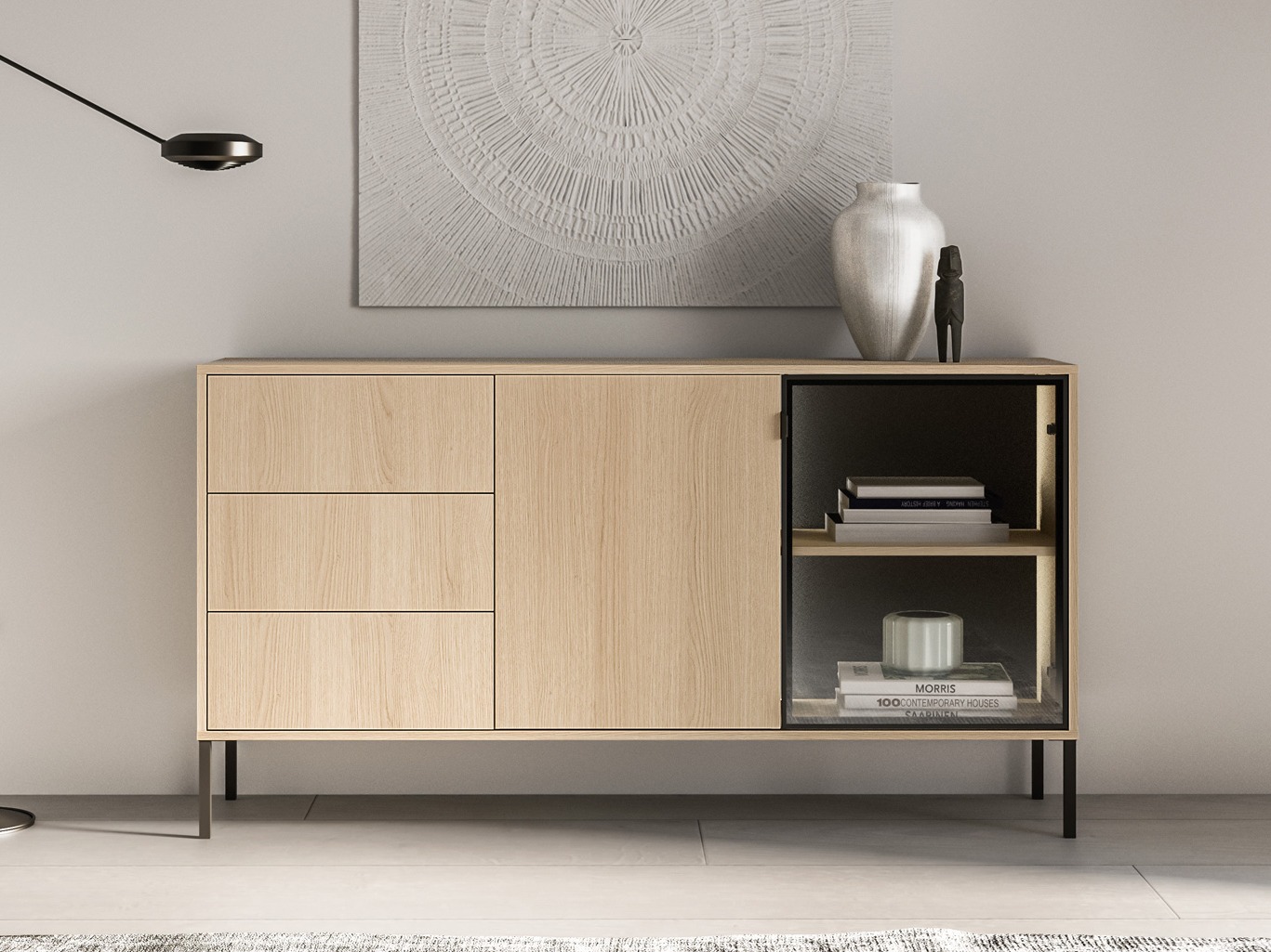 Comodă Virsalo 101 (Stejar)