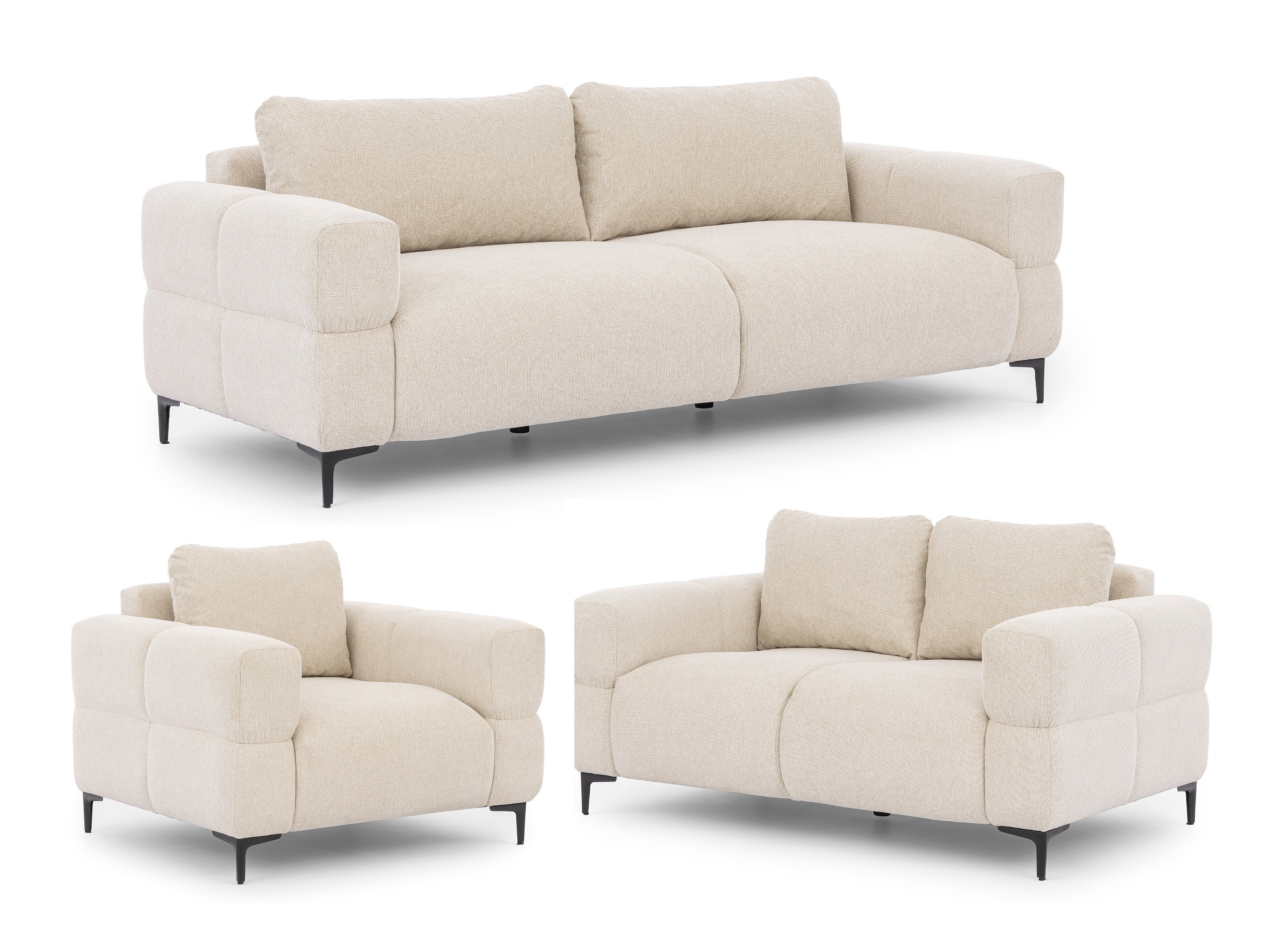 Set mobilier tapițat Rocklin 139 (Aragon 03)