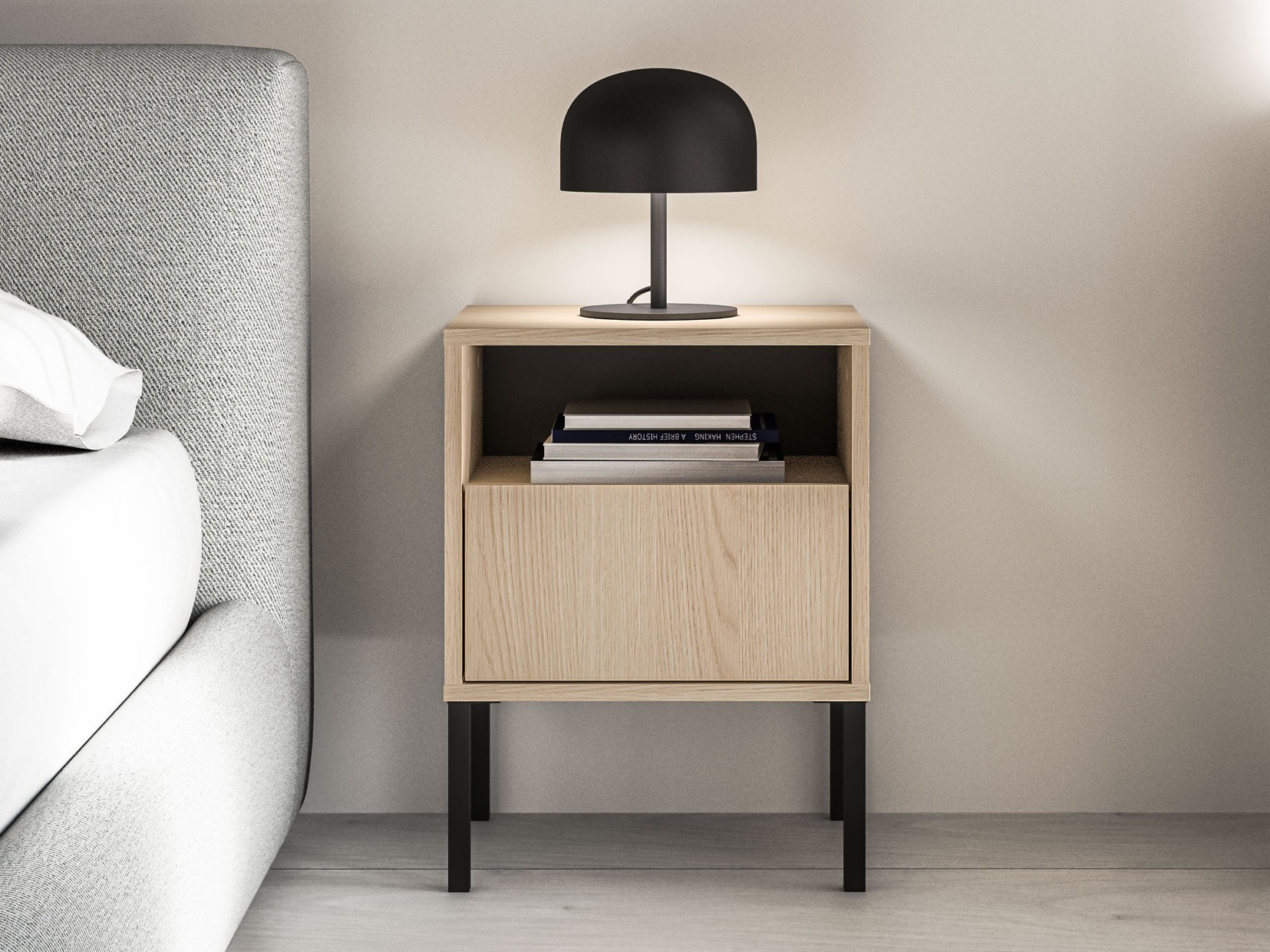 Noptieră Virsalo 104 (Stejar)