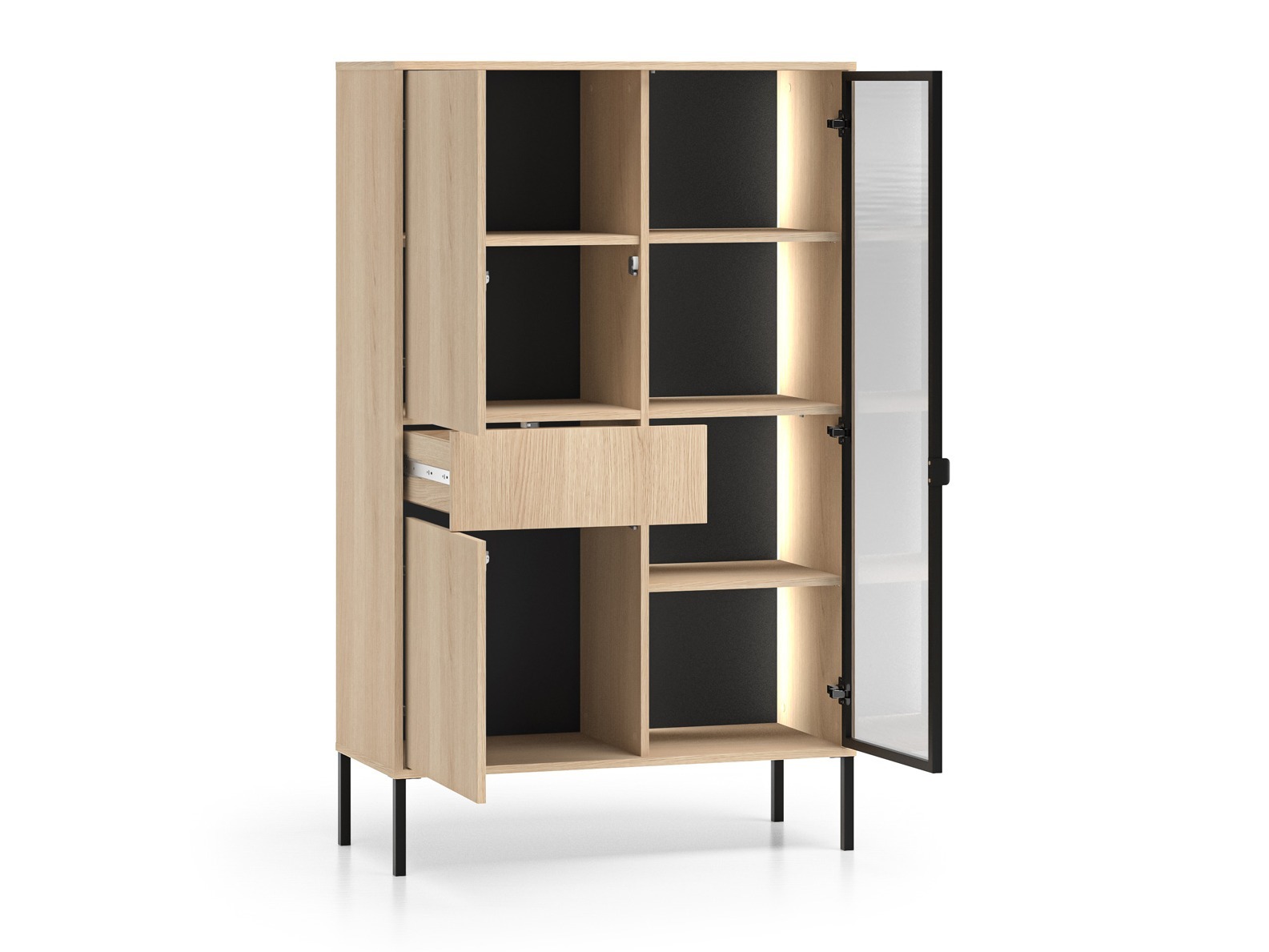 Set de living Virsalo 105 (Stejar)