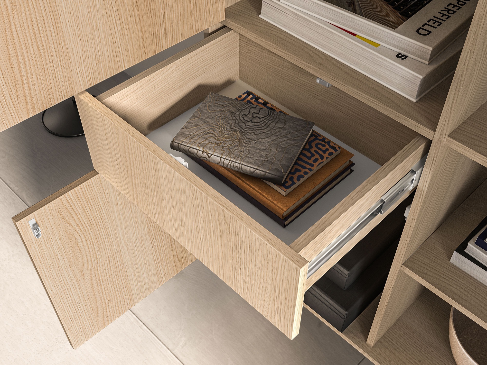 Set de living Virsalo 105 (Stejar)