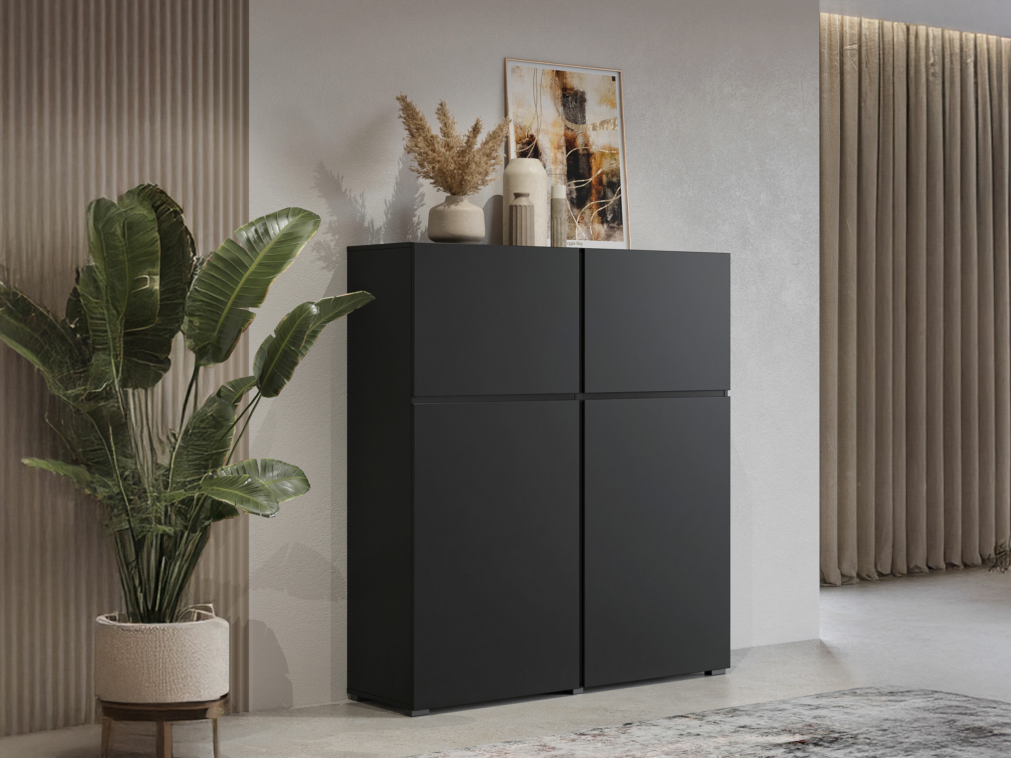 Bufet Alfere 105 (Negru)