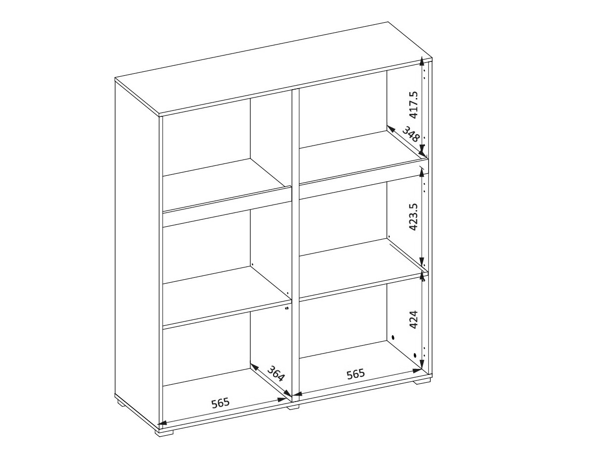 Bufet Alfere 105 (Stejar Wotan)