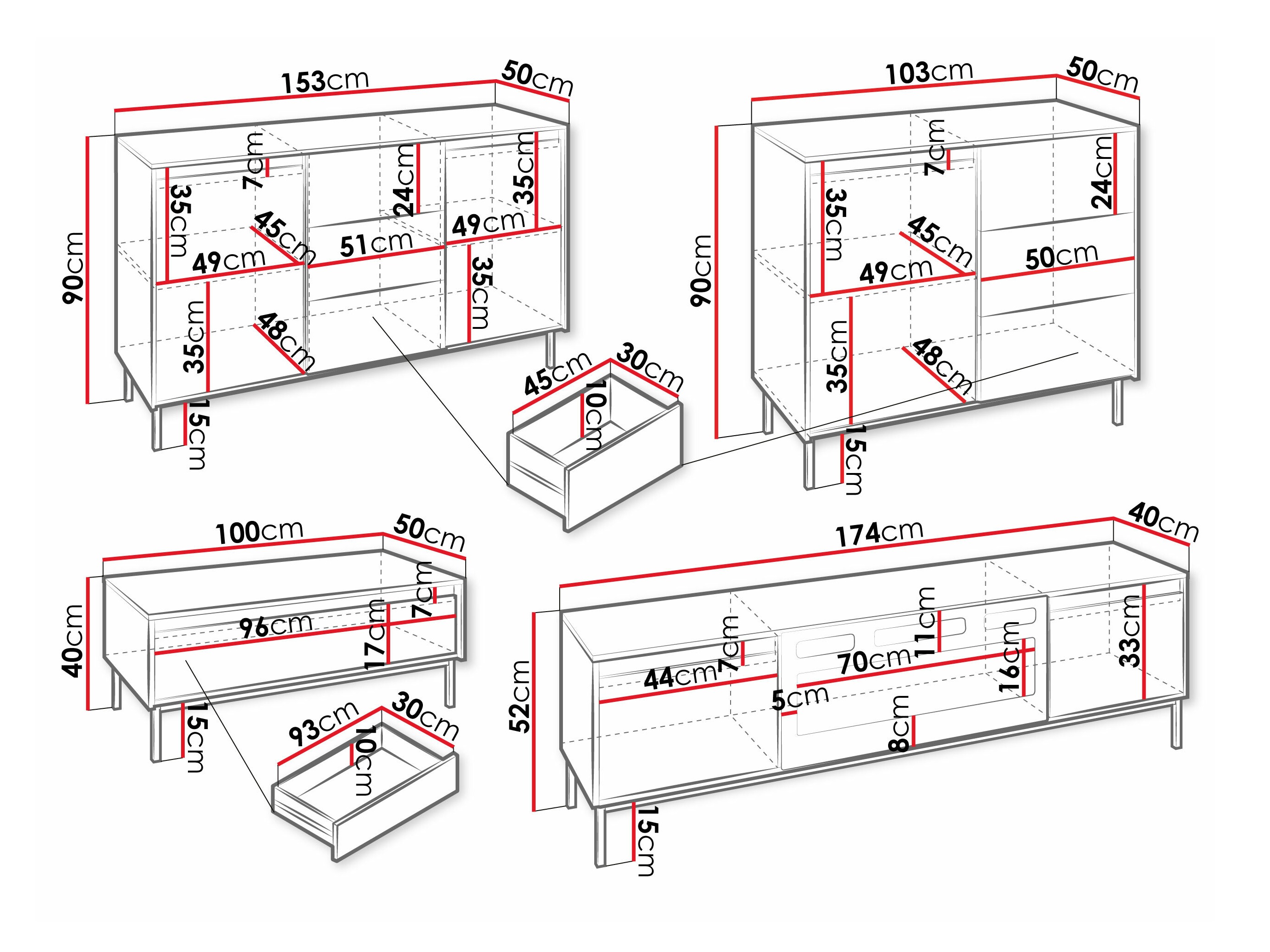 Set de living Comfivo Delruva III (Negru)