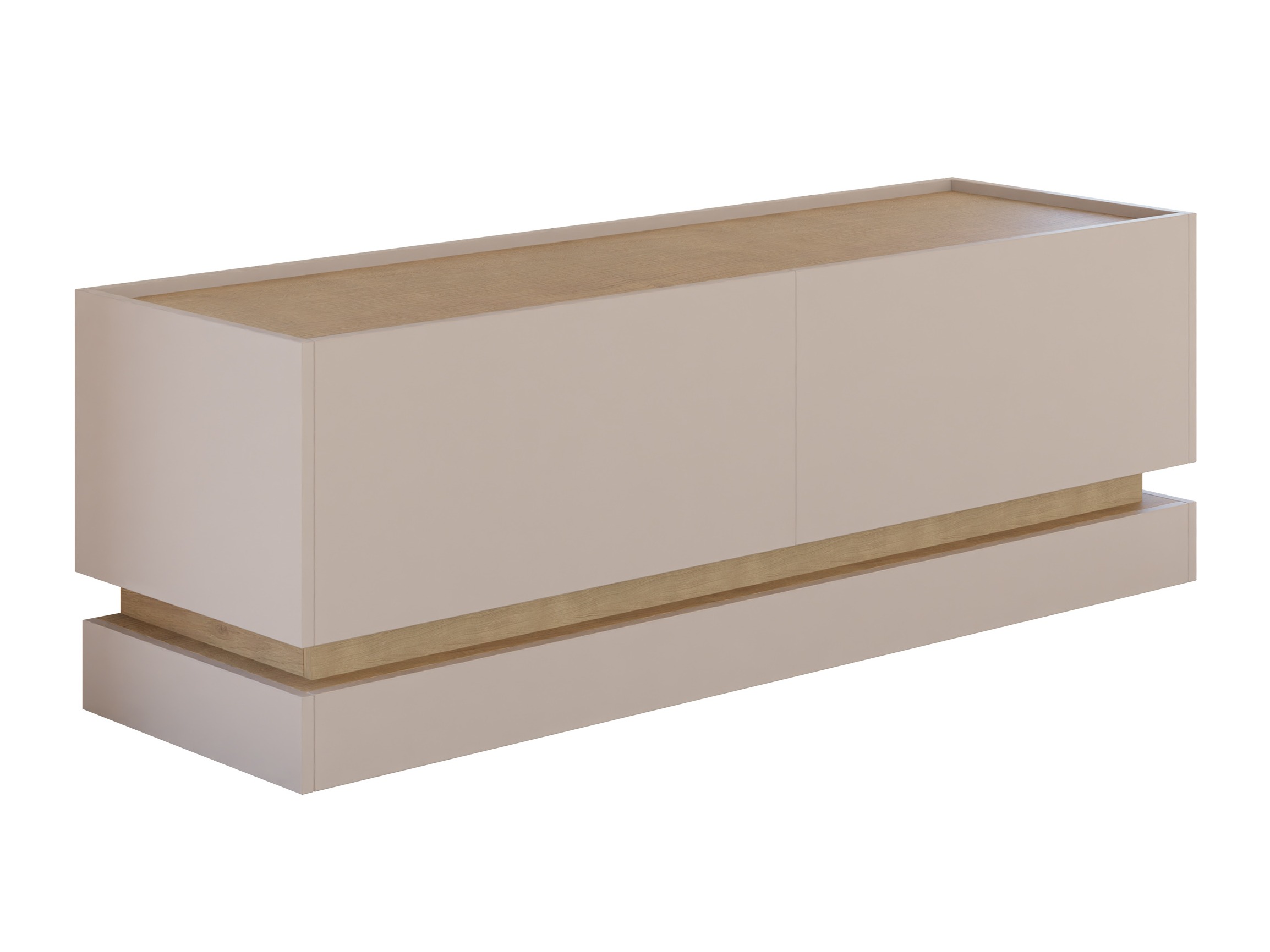 Comodă TV Comfivo Tilia I (Maro deschis + Stejar)