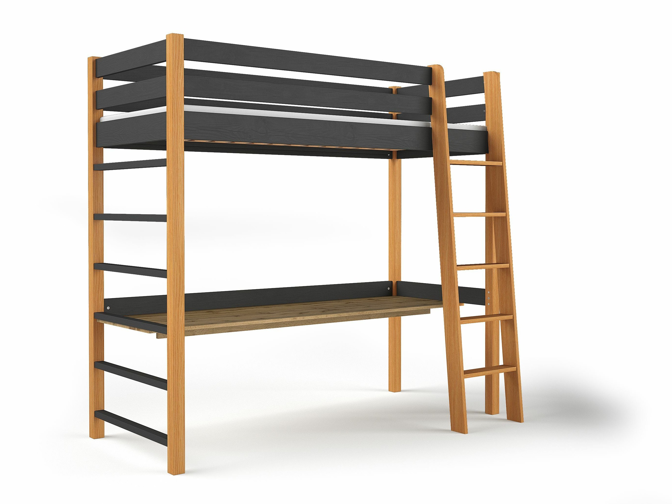 Pat înalt Ogden 173 (Negru)