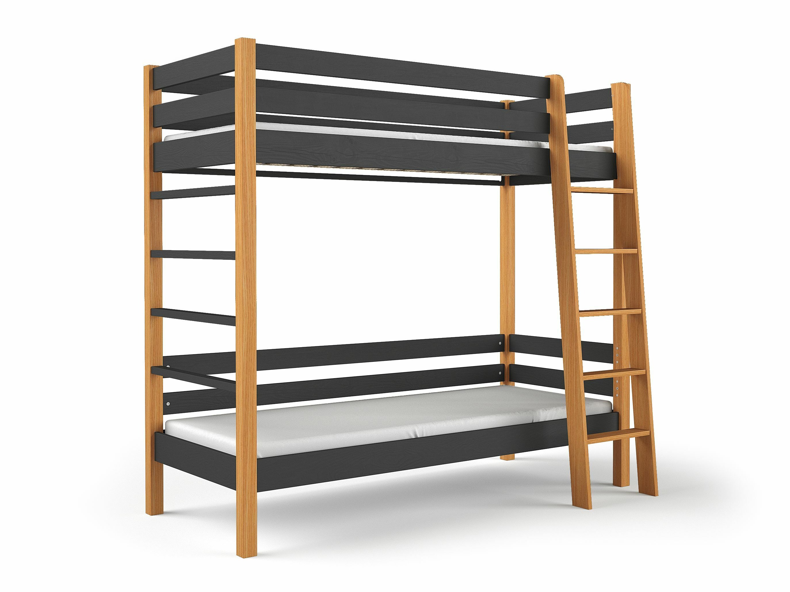 Pat supraetajat Ogden 174 (Negru)