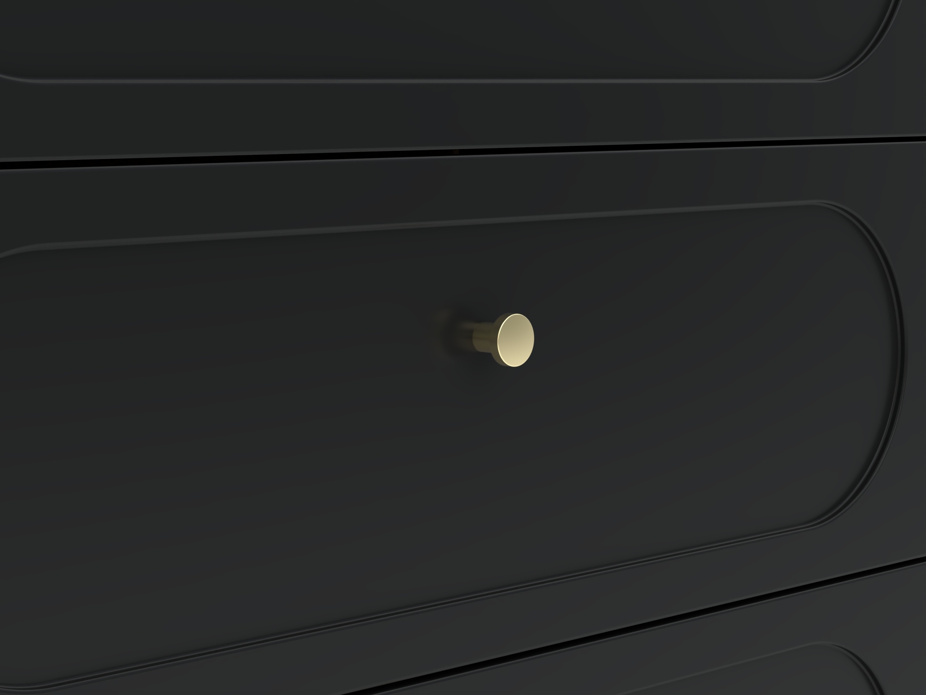 Comodă Bristol 234 (Negru)