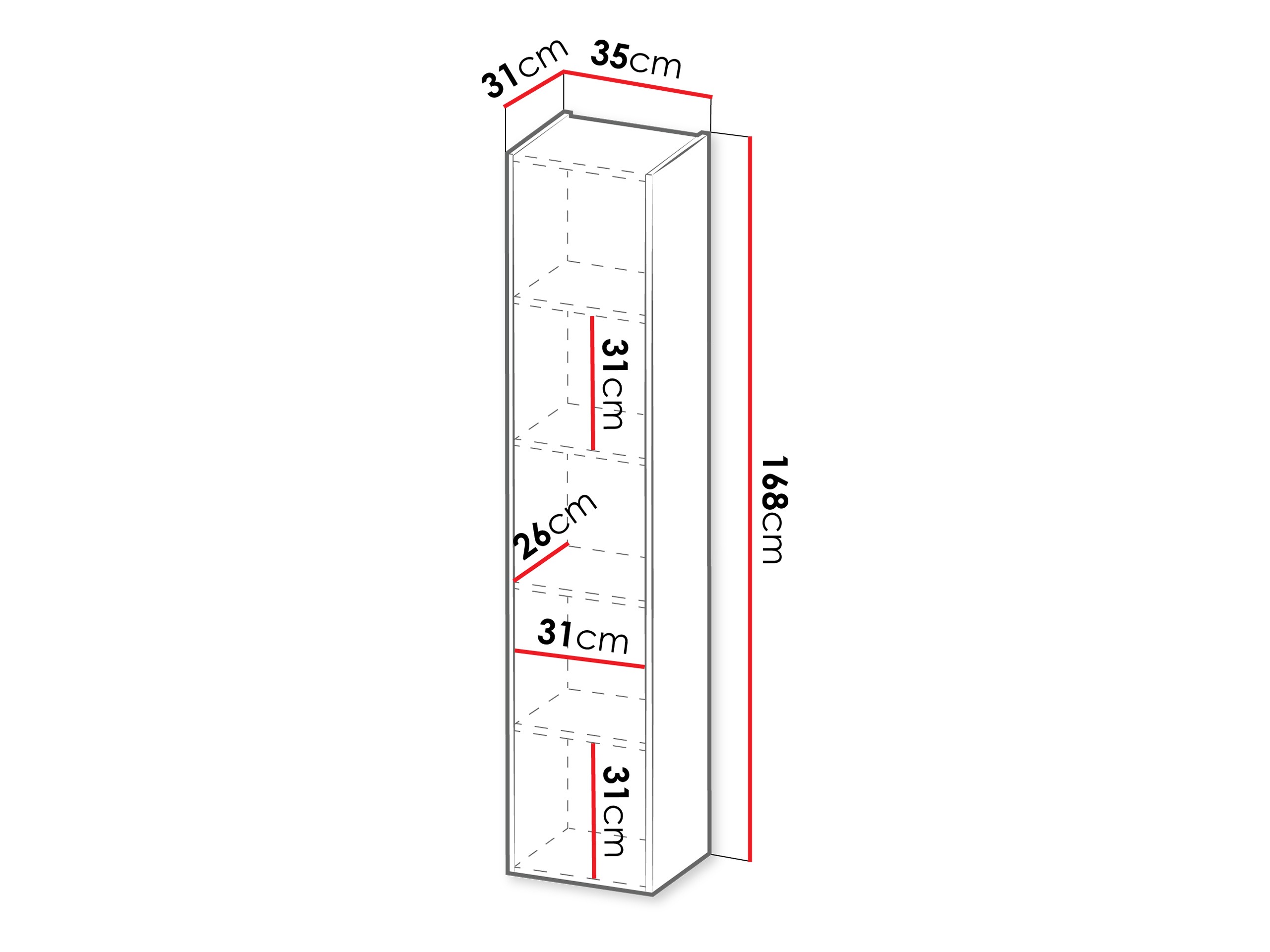 Raft de perete Evanovu 104