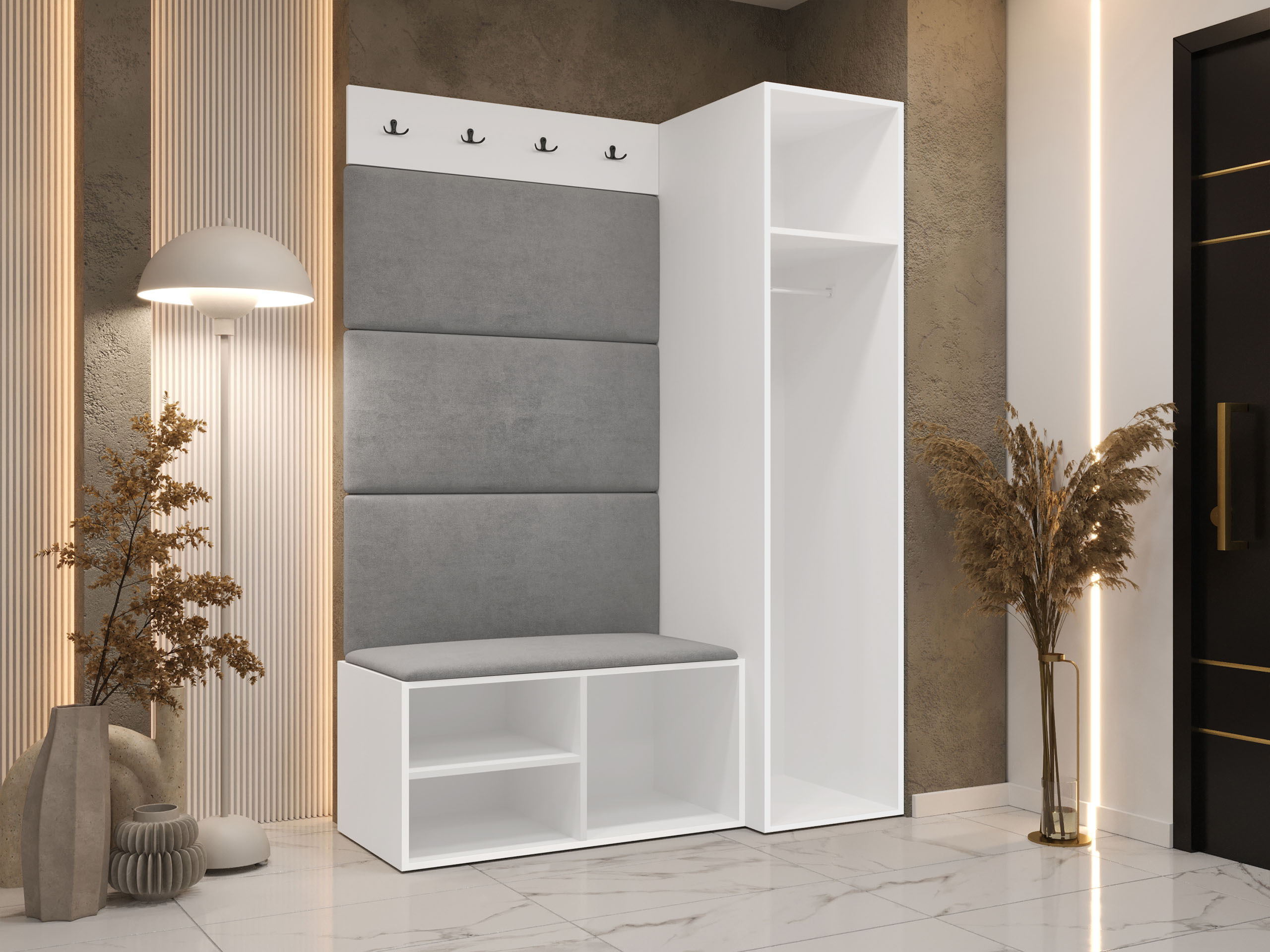 Set de hol Hartford 525 (Alb)