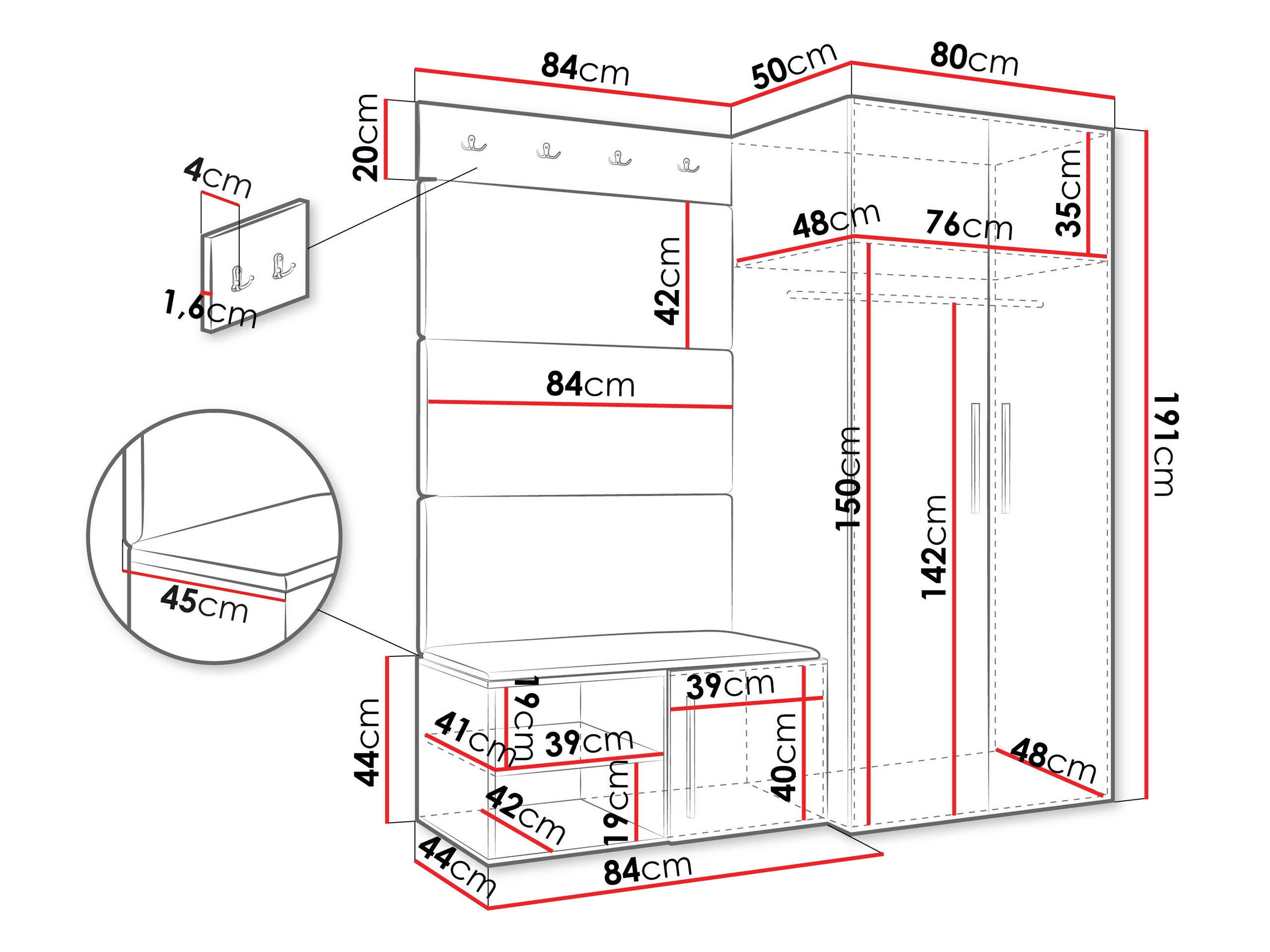 Set de hol Nitos I (Cașmir)
