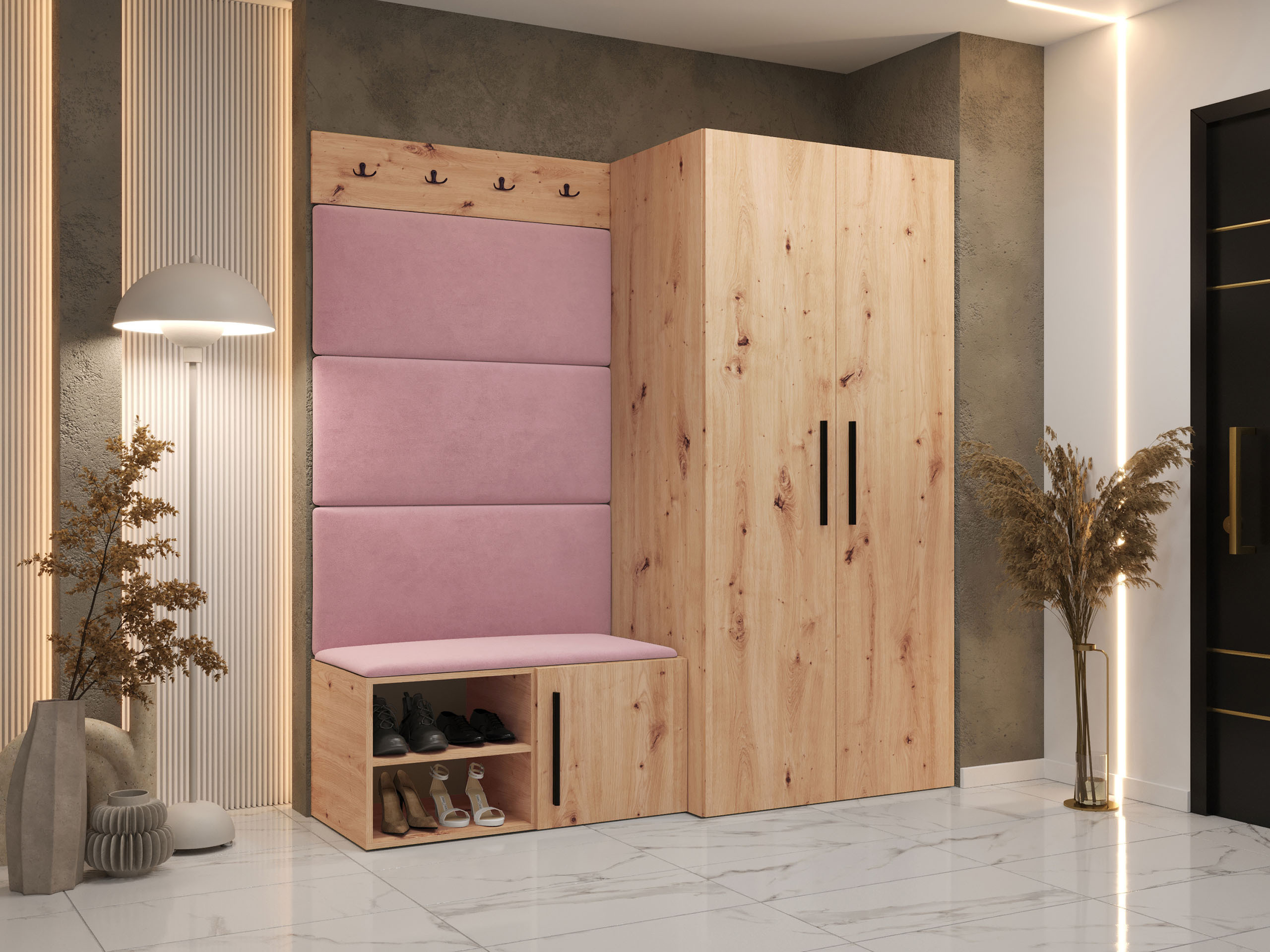 Set de hol Nitos I (Stejar artizan)