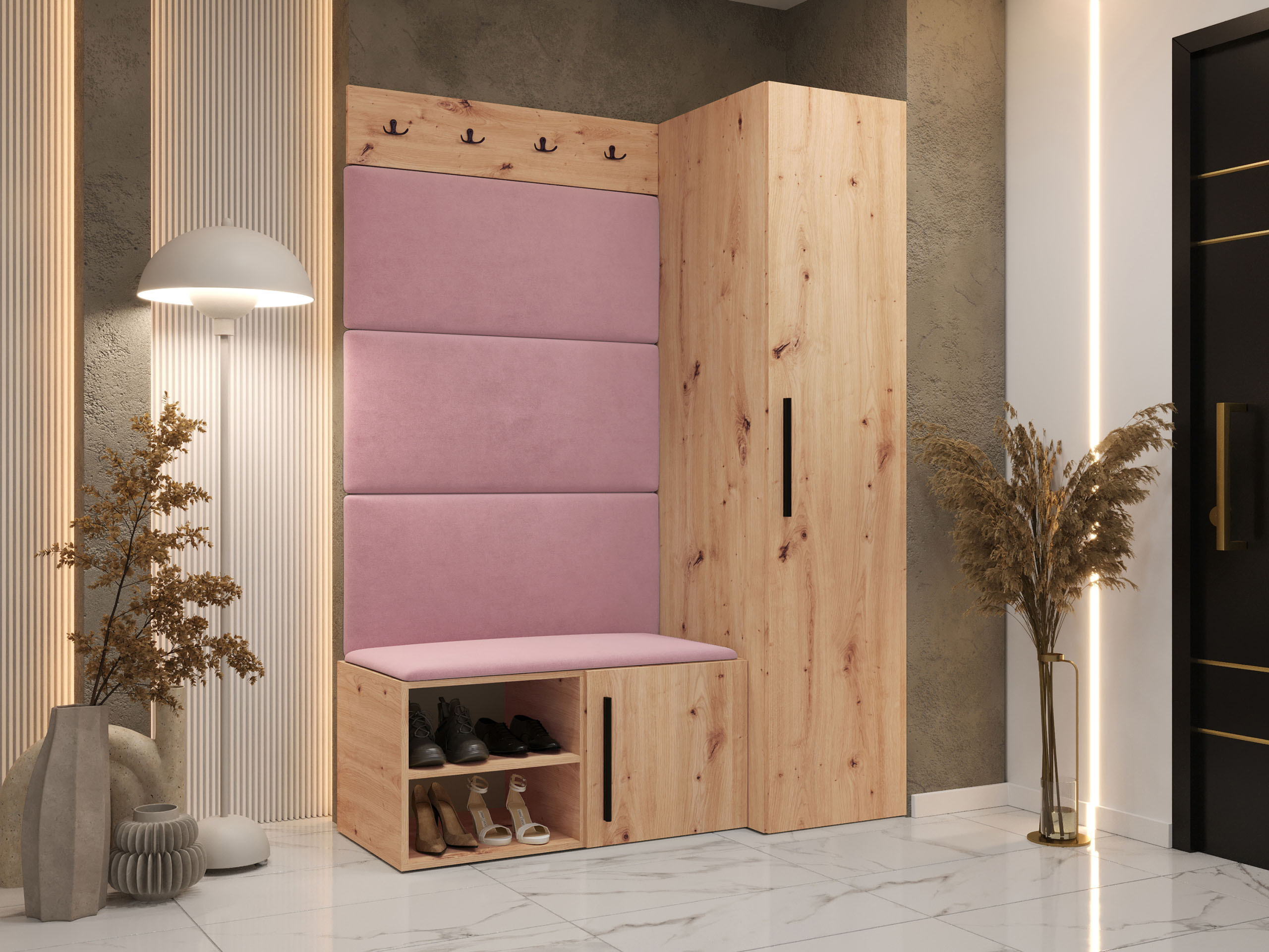 Set de hol Nitos II (Stejar artizan)