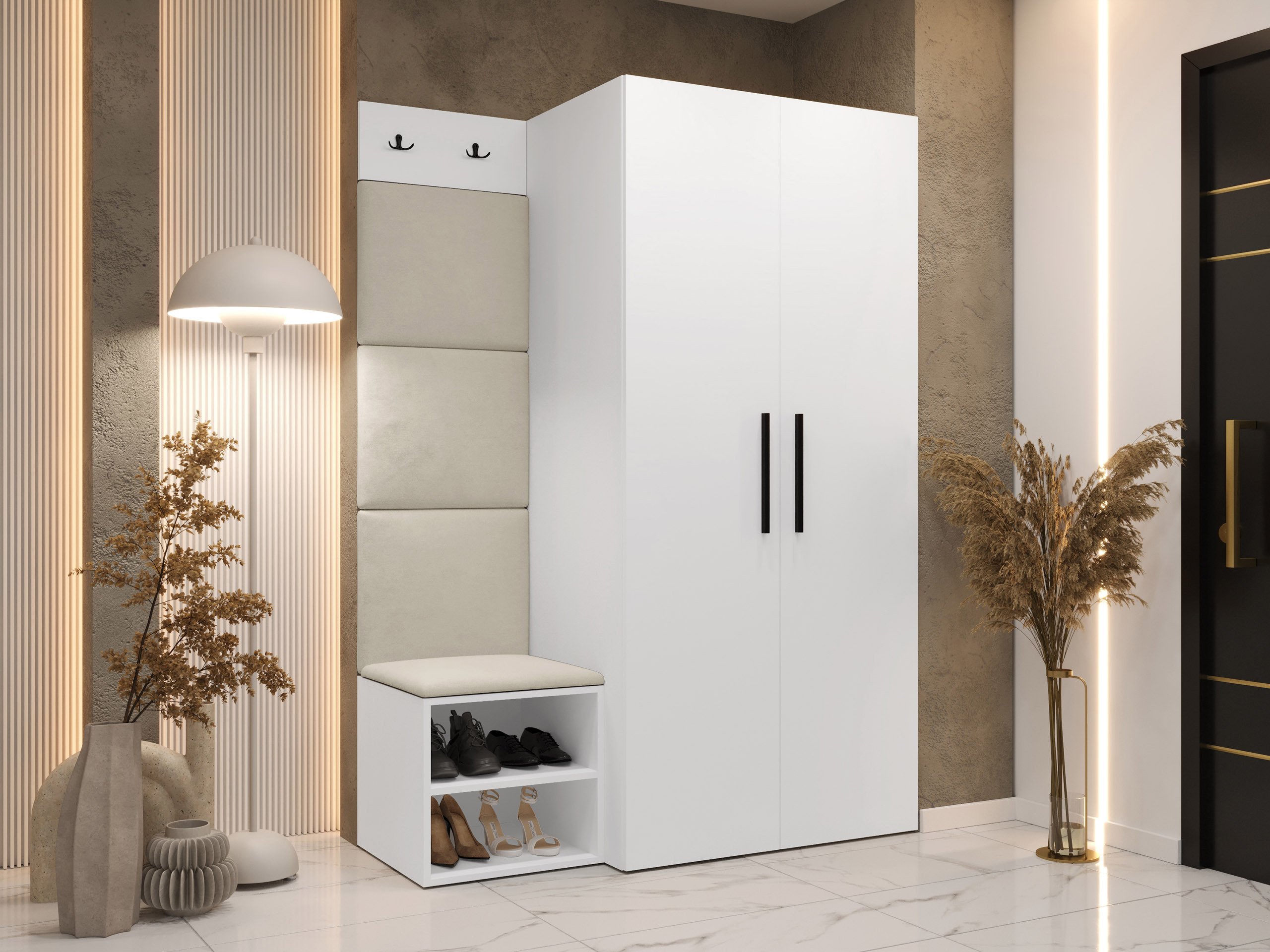 Set de hol Hartford 523 (Alb)