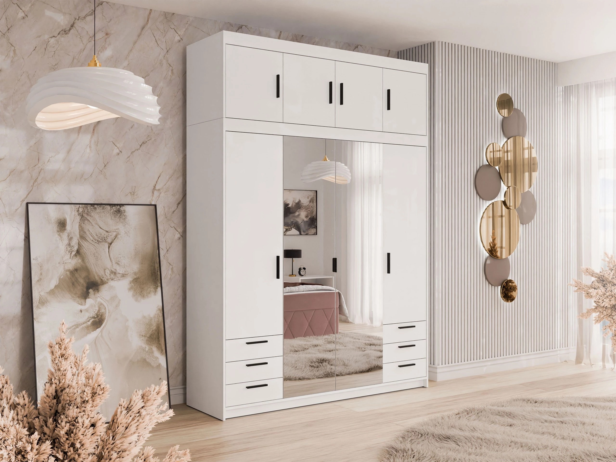 Dulap Novduni 120 (Alb)