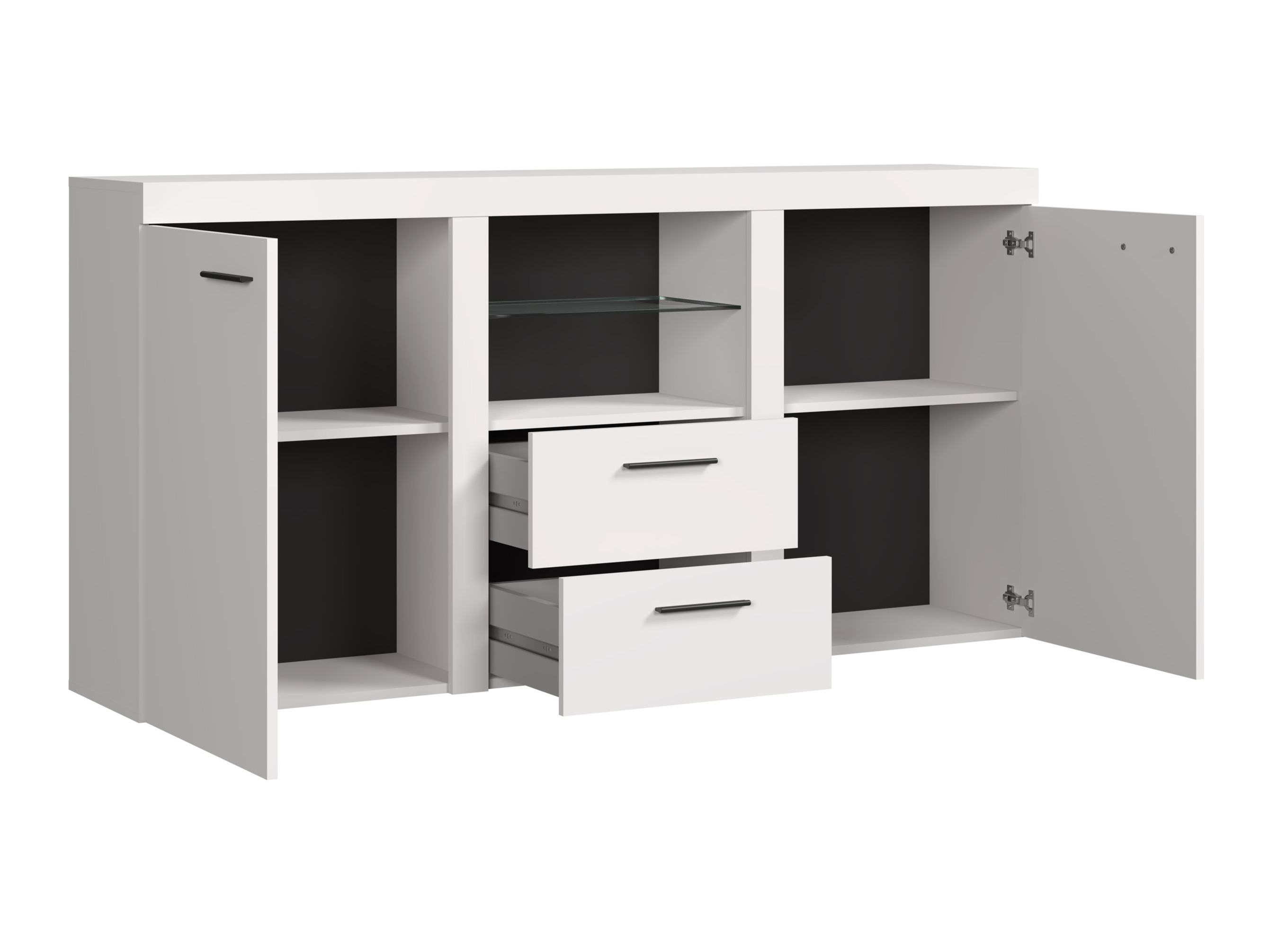 Set de living Univio I (Alb)