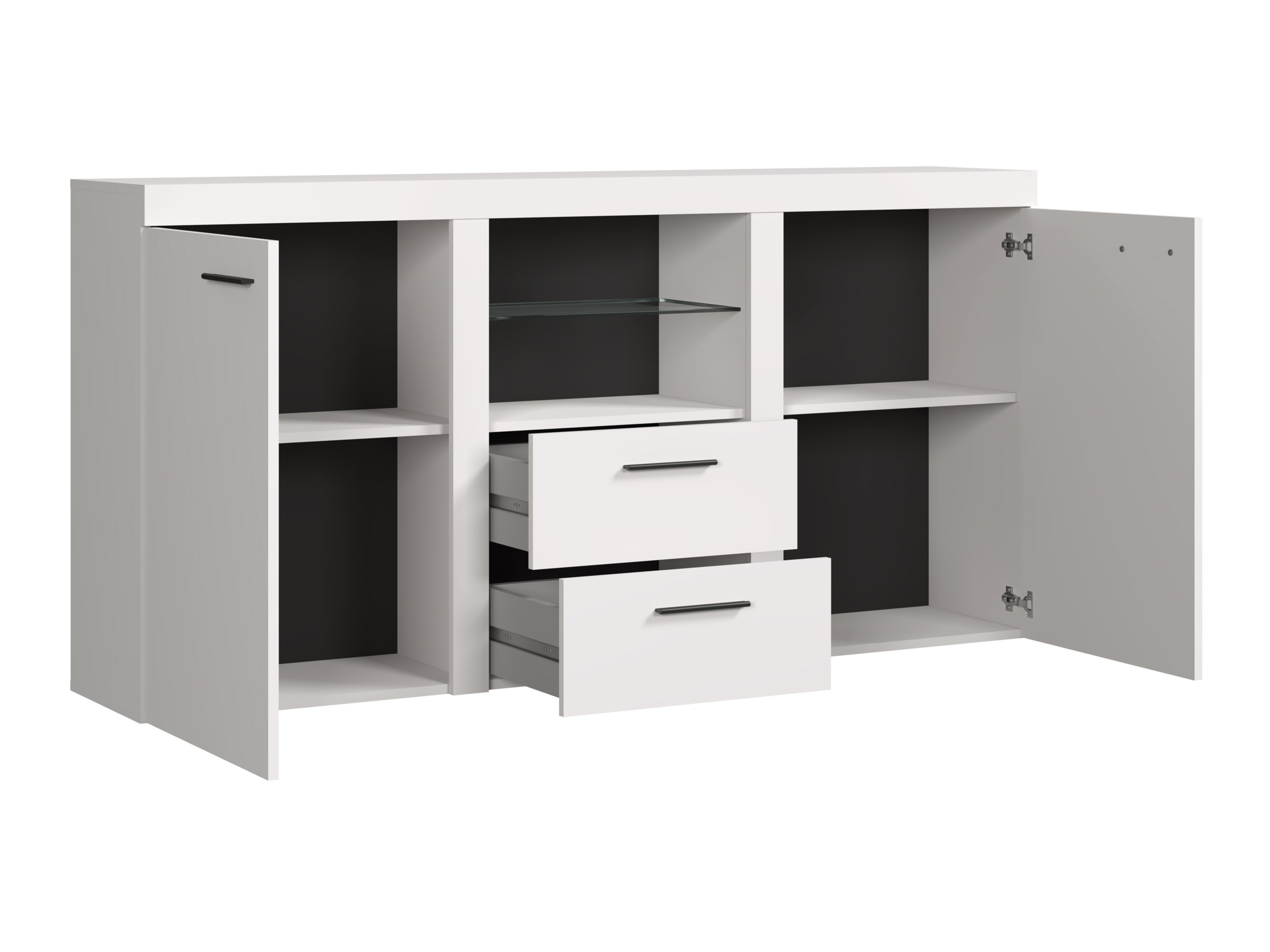 Set de living Univio I (Alb)