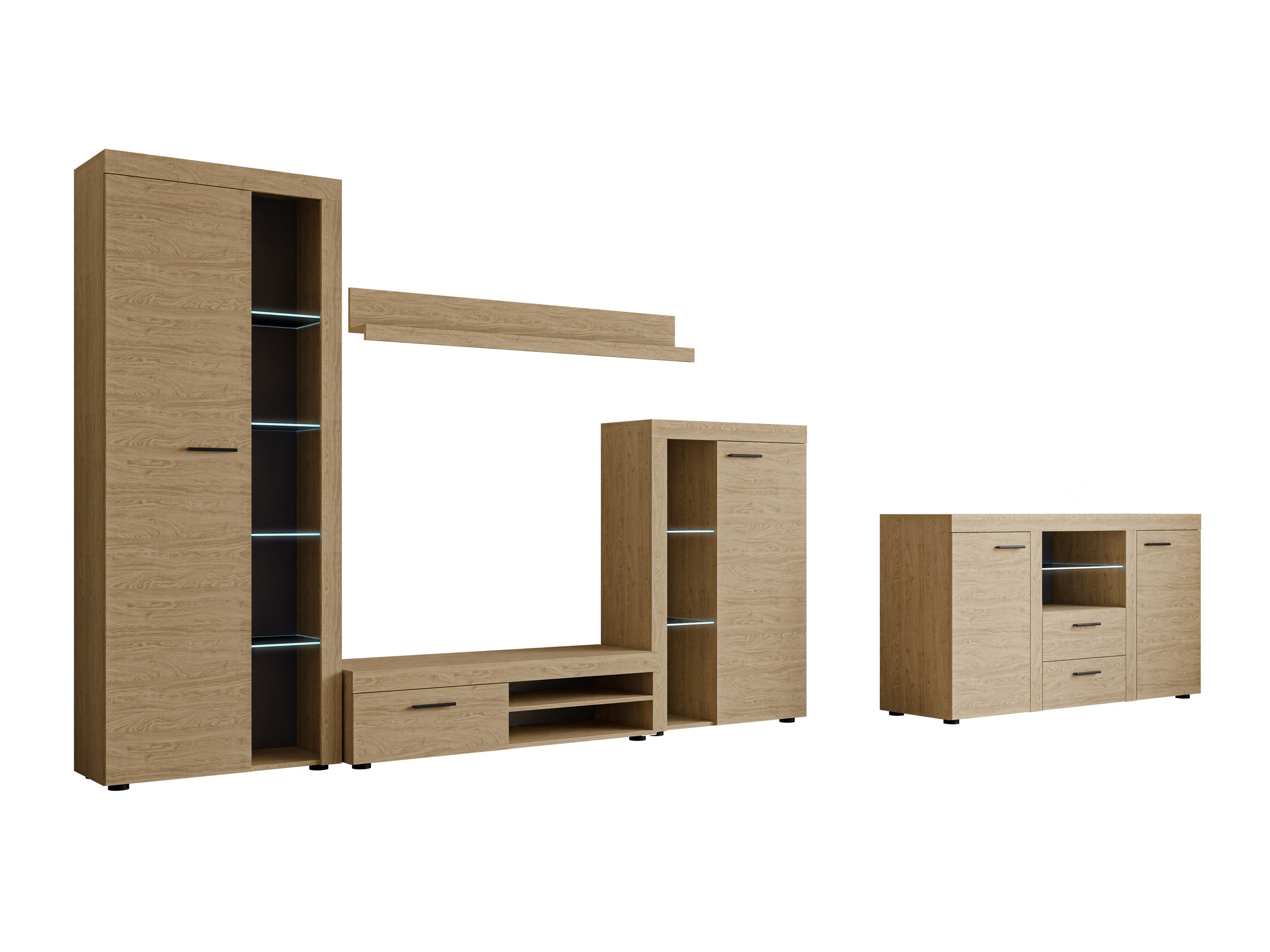 Set de living Univio I (Stejar)