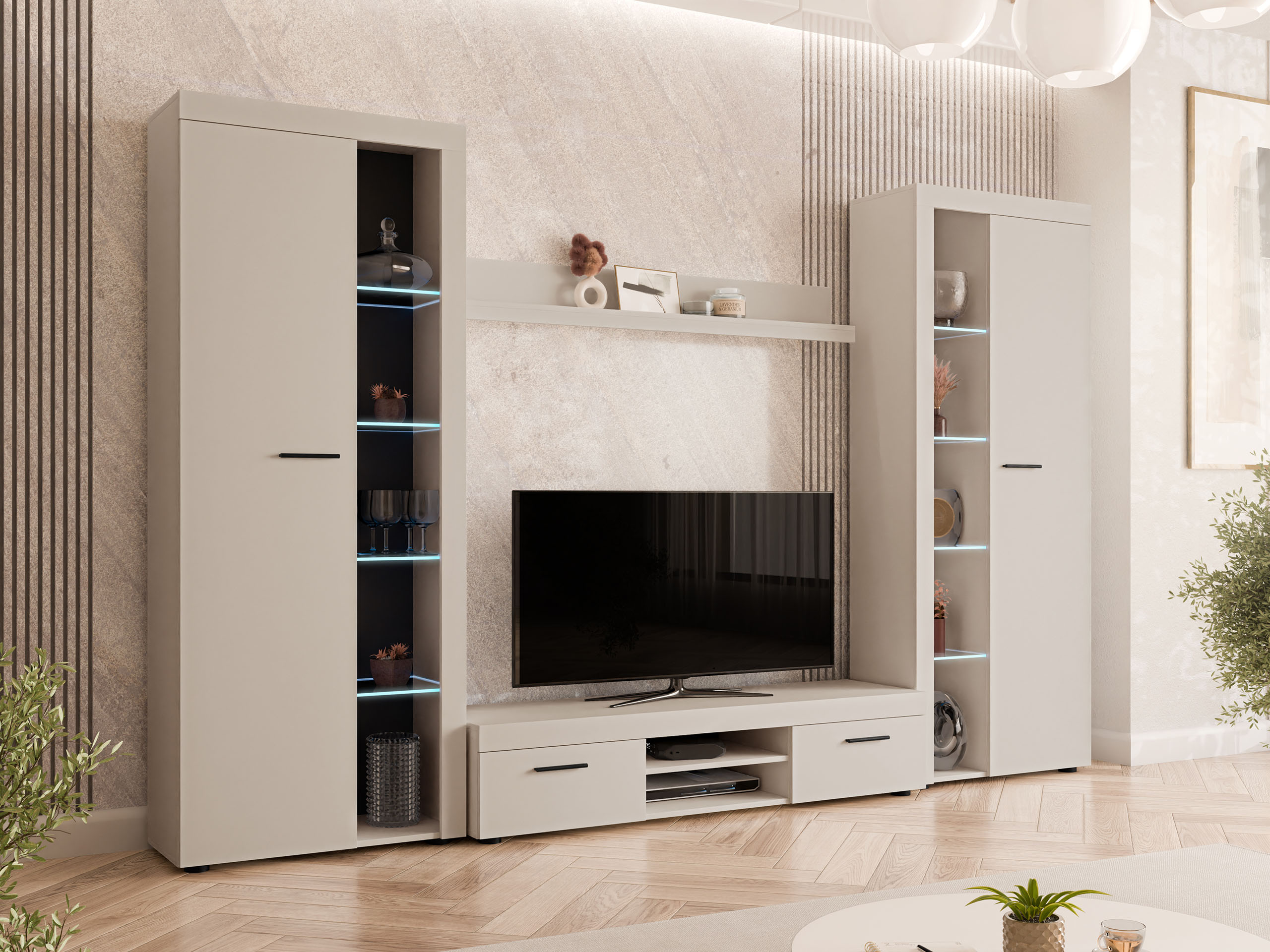 Set de living Univio II (Bej)